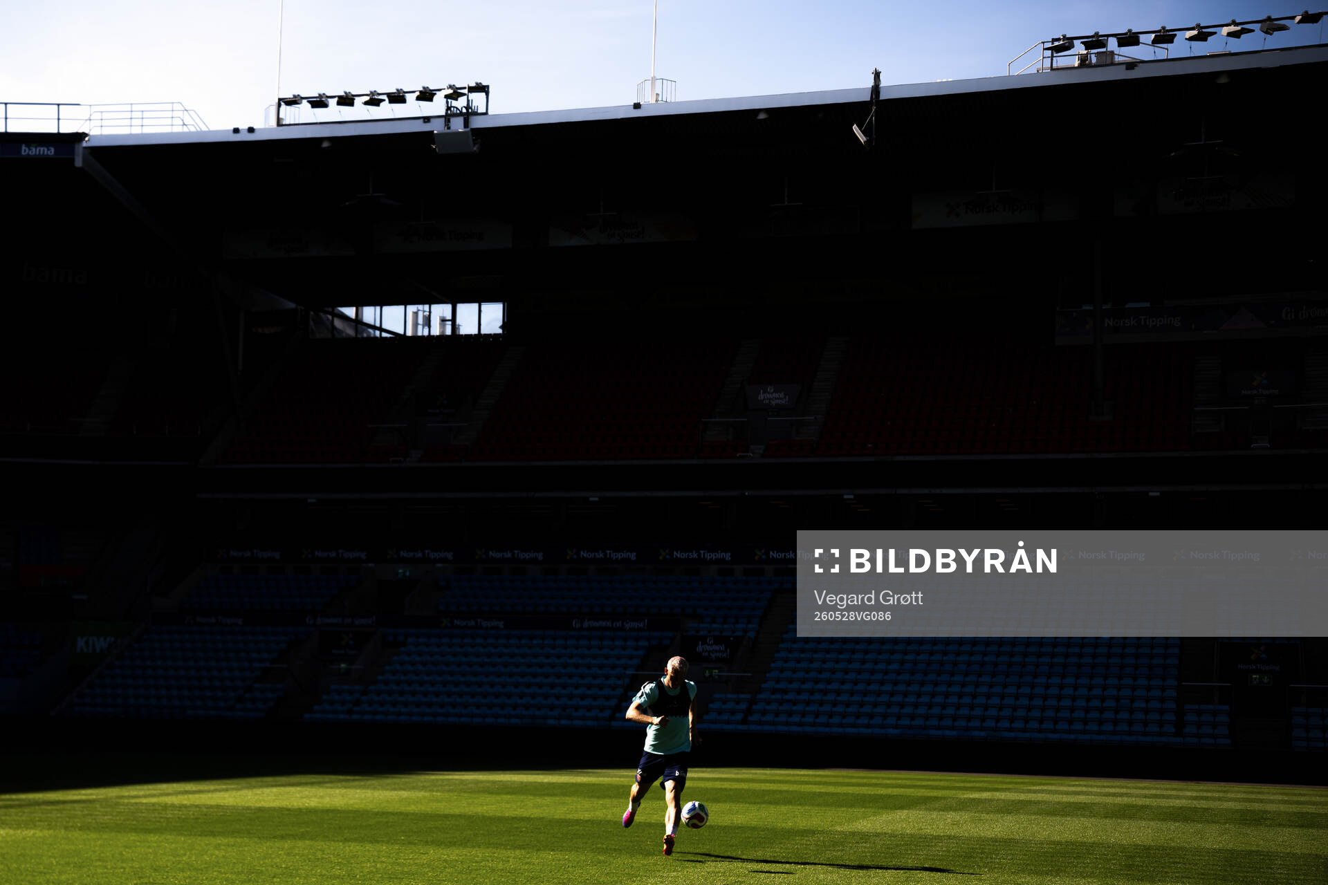 Julian Ryerson of the Norwegian national football team