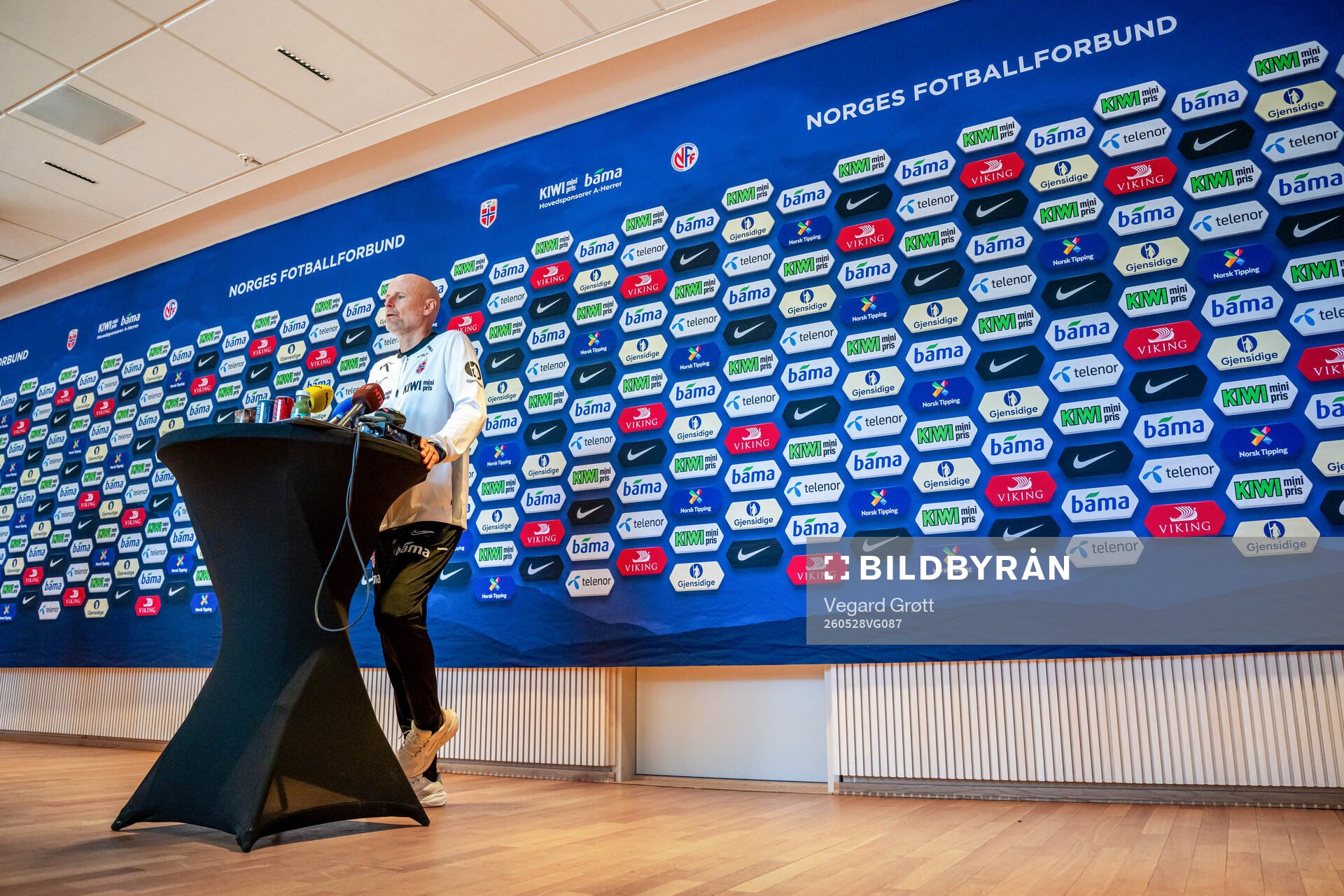Ståle Solbakken, head coach of the Norwegian national