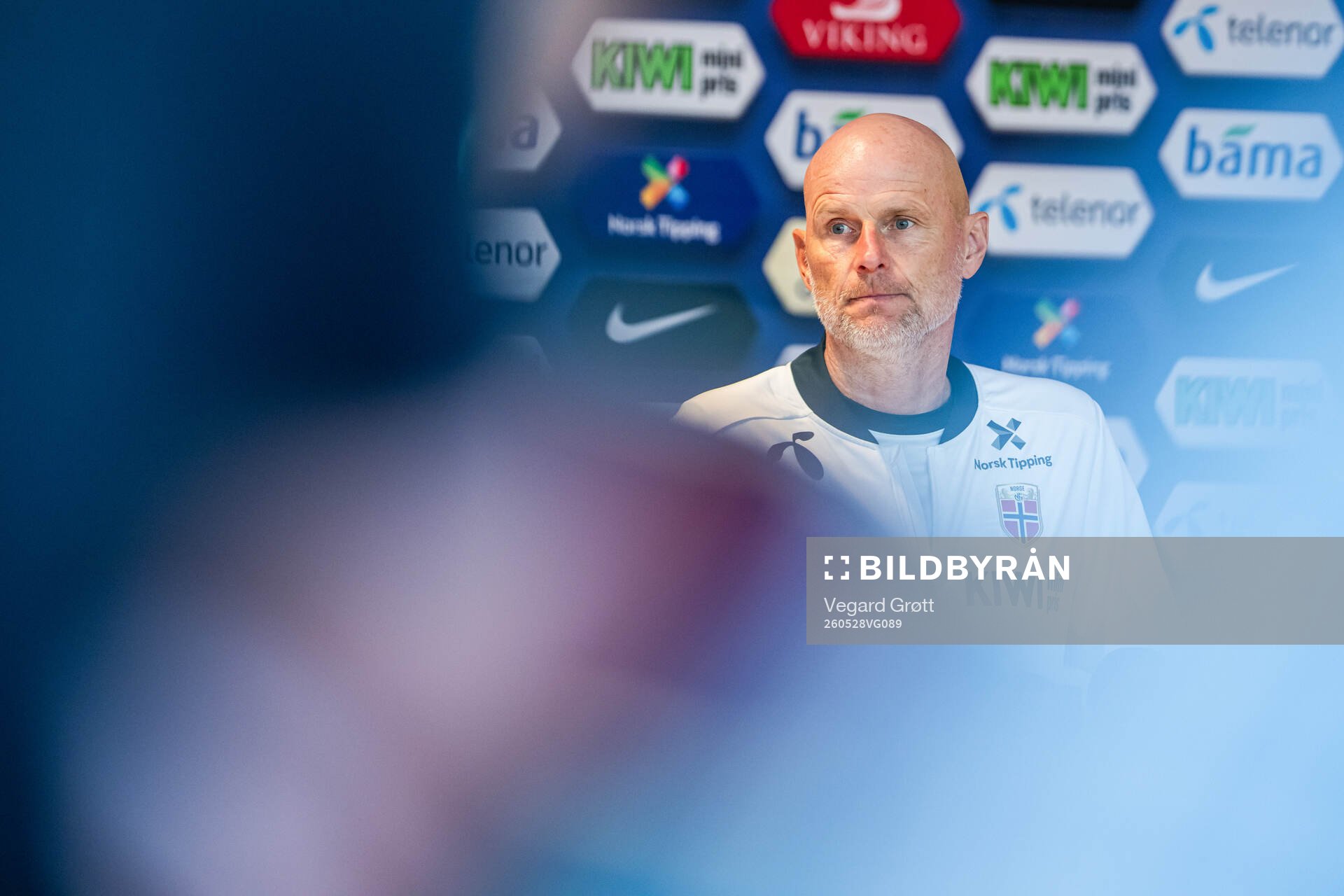 Ståle Solbakken, head coach of the Norwegian national