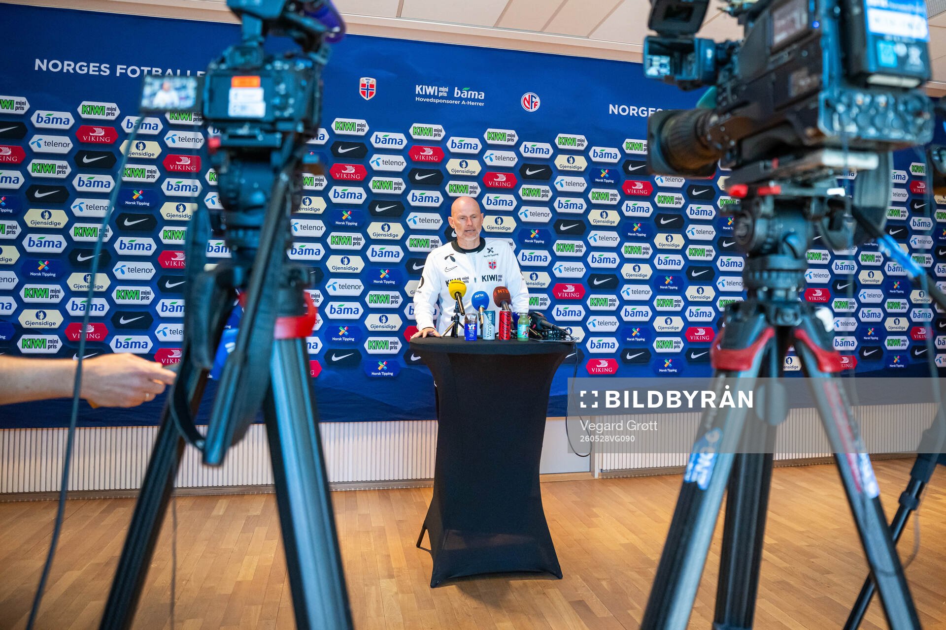 Ståle Solbakken, head coach of the Norwegian national