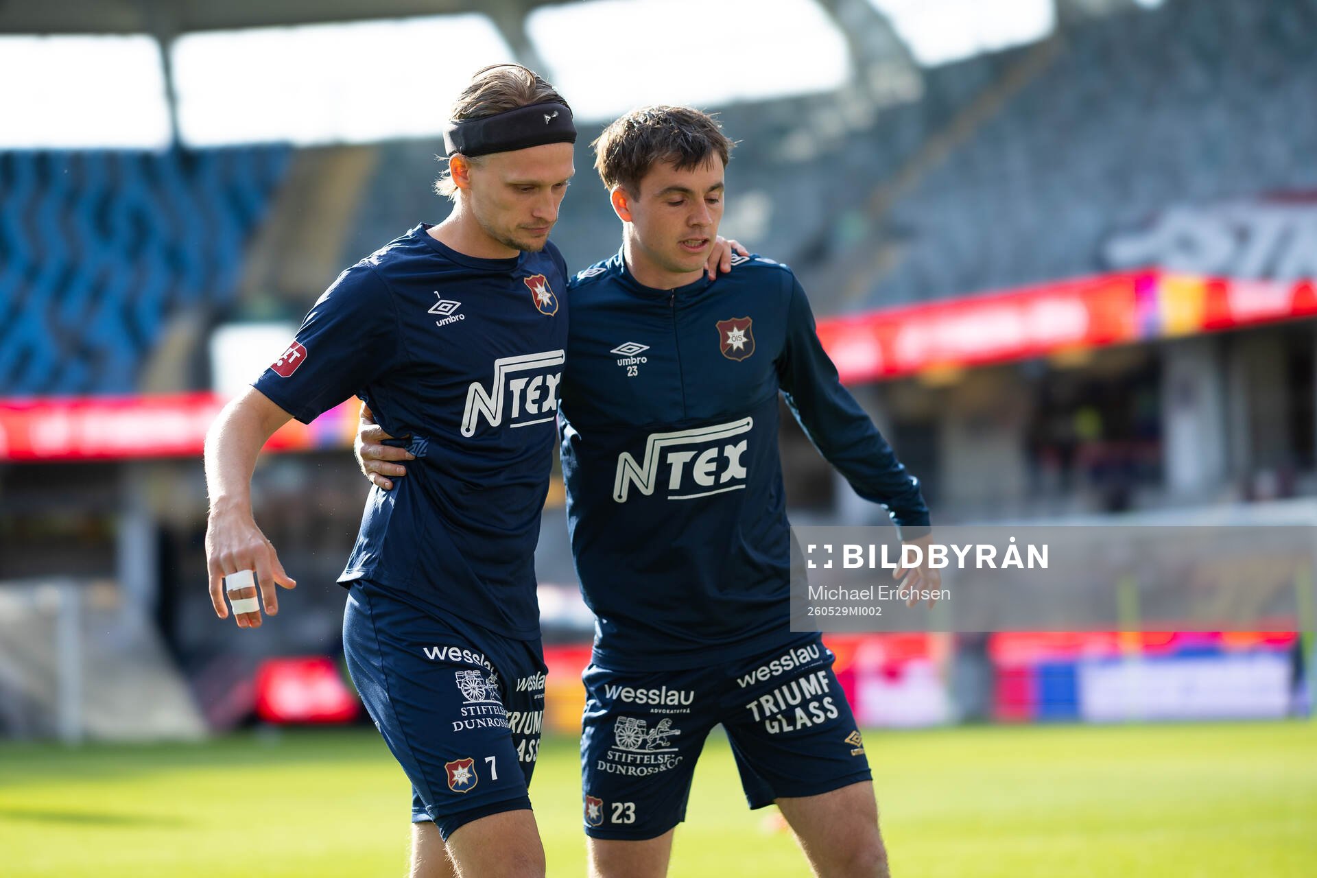 Örgrytes Charlie Vindehall och Owen Parker-Price