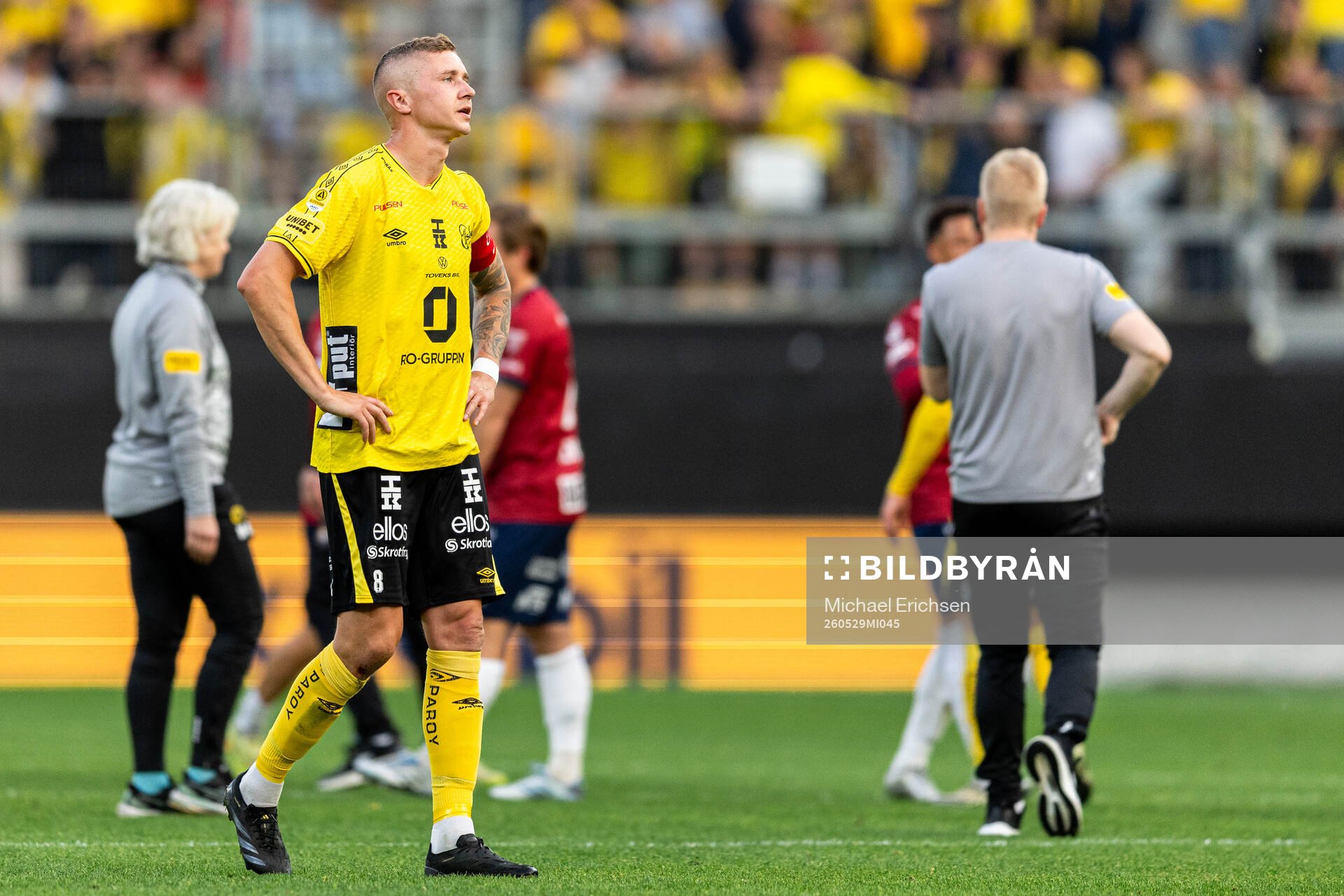 Elfsborgs Sebastian Holmén deppar