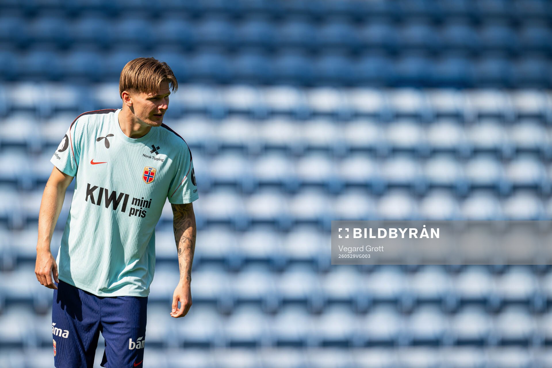 David Møller Wolfe of the Norwegian national football team