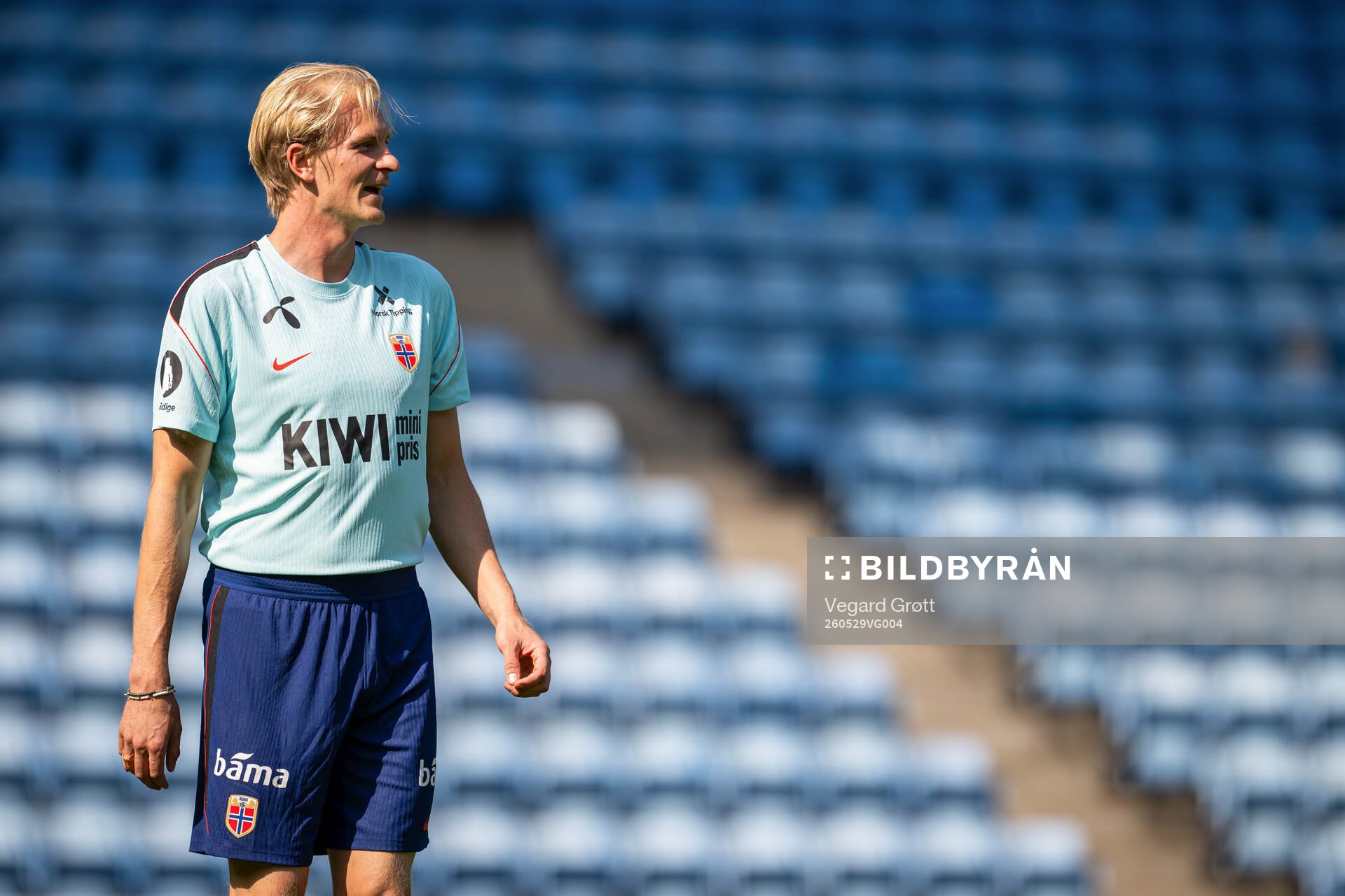 Morten Thorsby of the Norwegian national football team