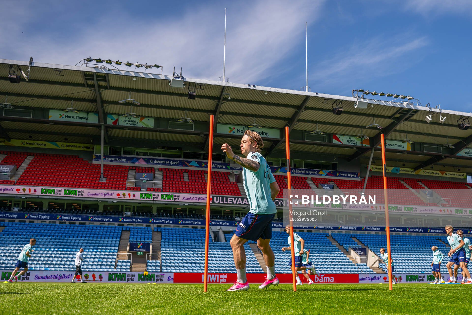 Patrick Berg of the Norwegian national football team