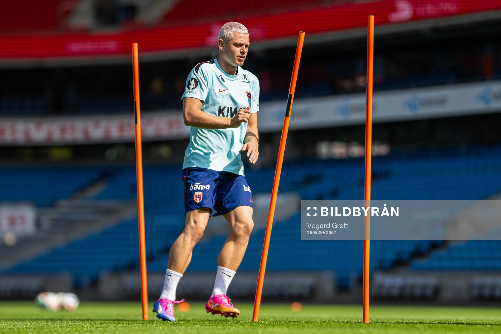Julian Ryerson of the Norwegian national football team