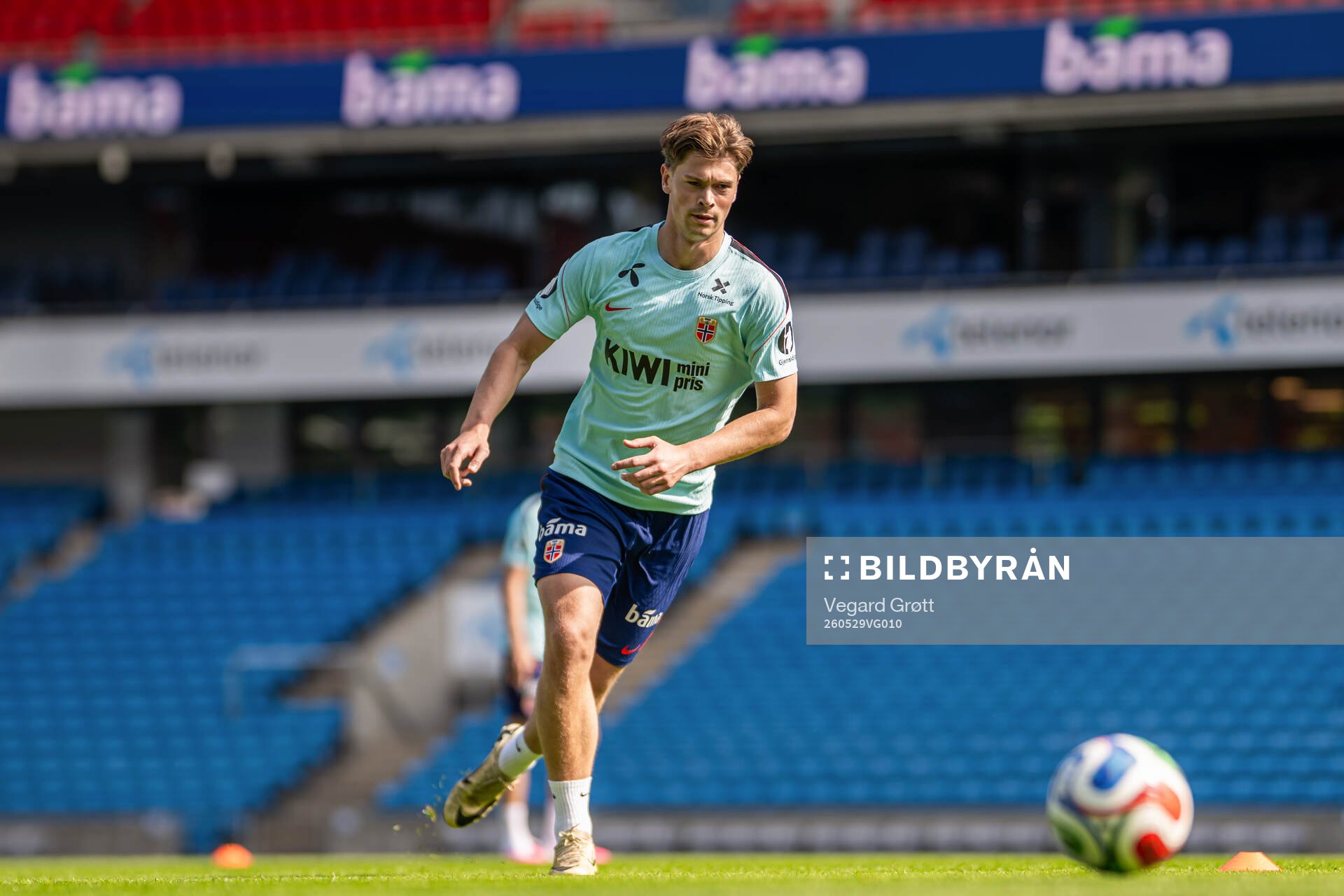Henrik Falchener of the Norwegian national football team