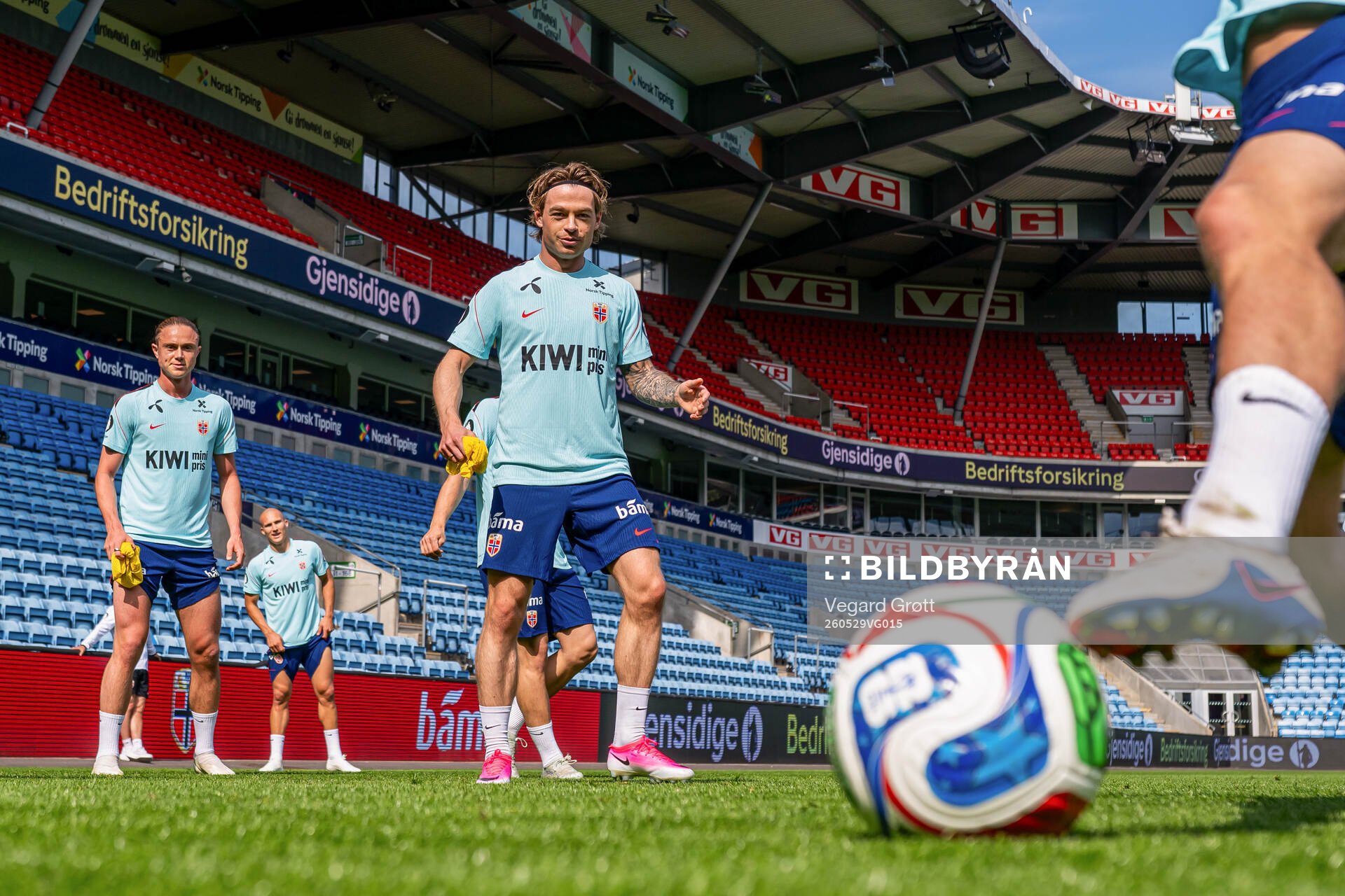 Patrick Berg of the Norwegian national football team