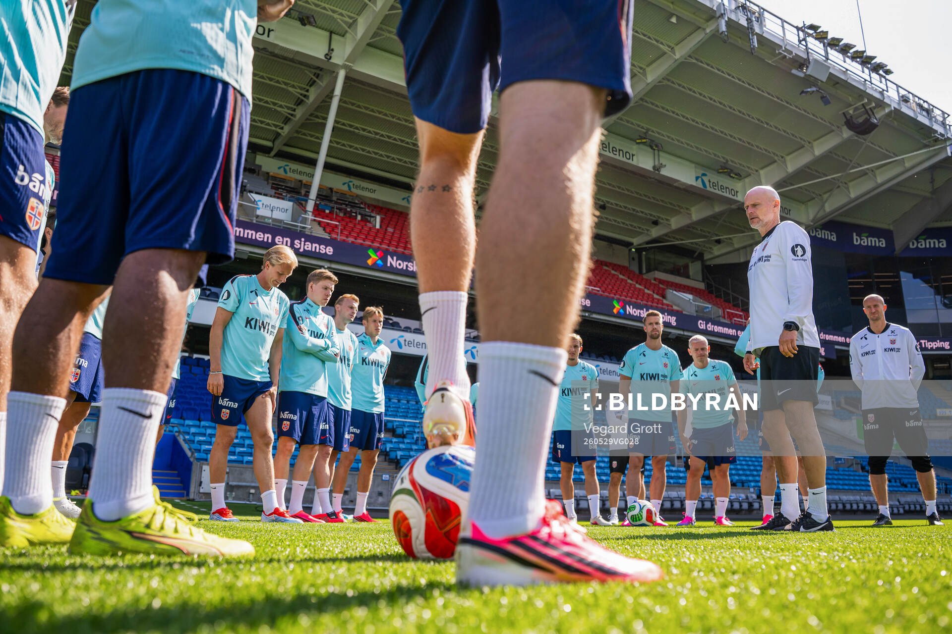 Ståle Solbakken, head coach of the Norwegian national