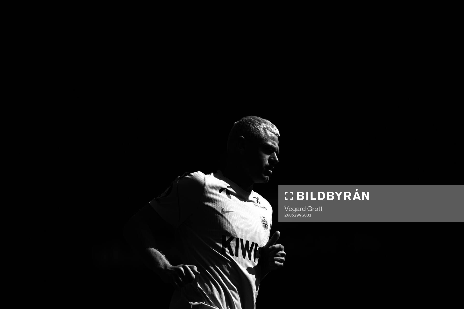 Julian Ryerson of the Norwegian national football team