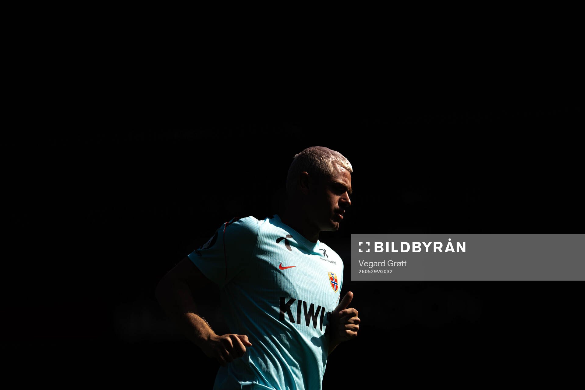 Julian Ryerson of the Norwegian national football team