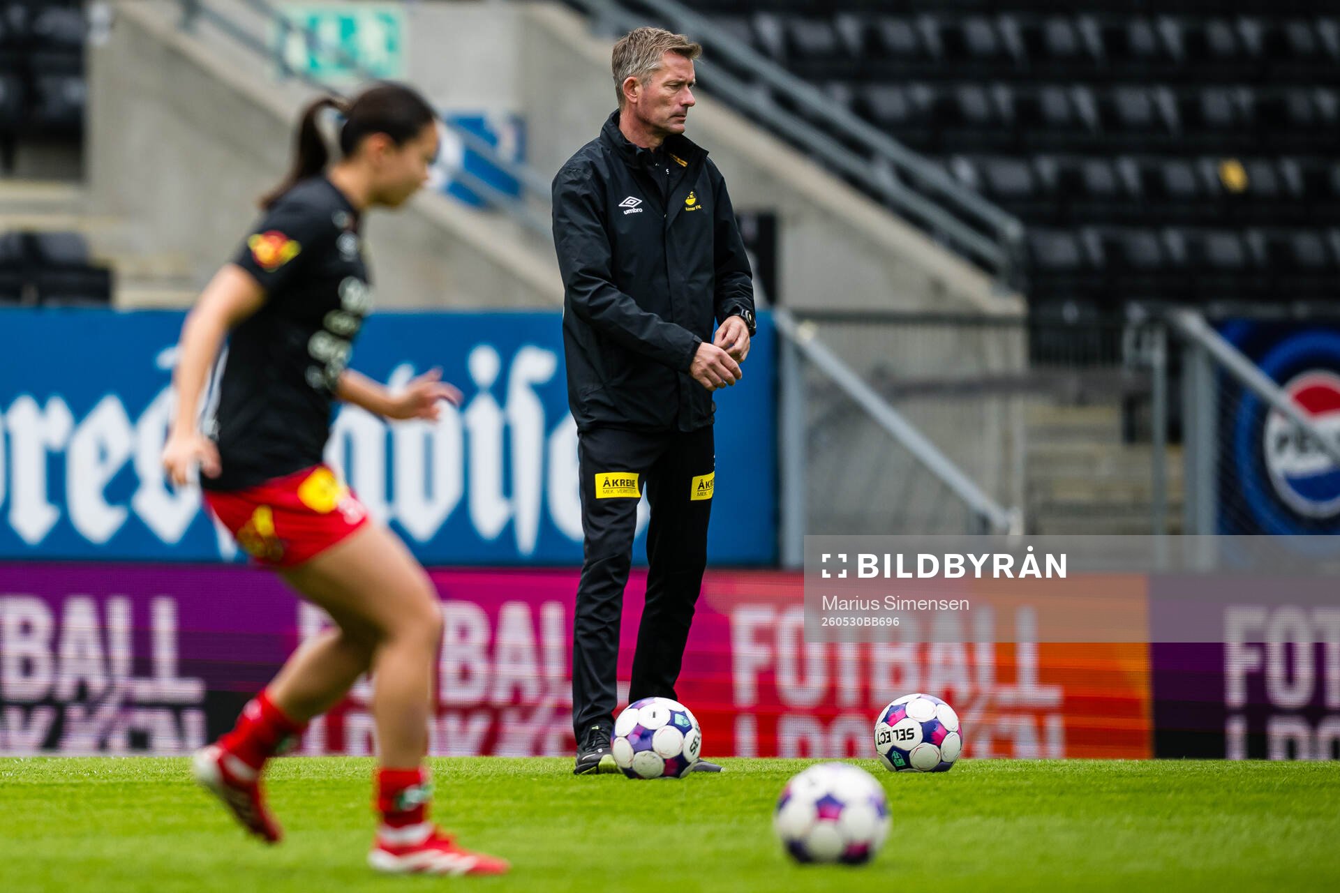 Head coach Andre Bergdølmo of LSK Kvinner