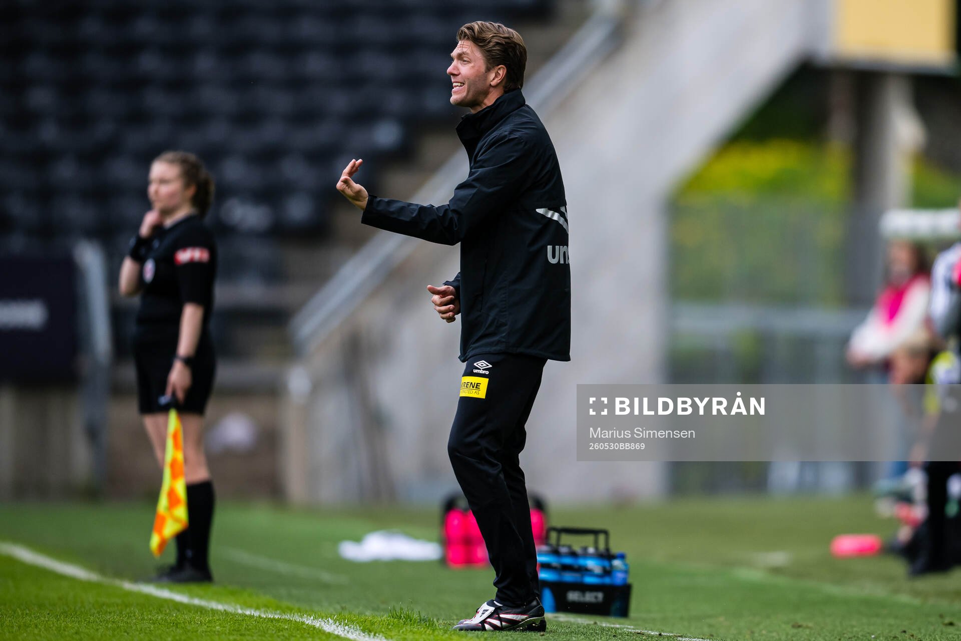 Assistant coach Martin Broberg of LSK Kvinner