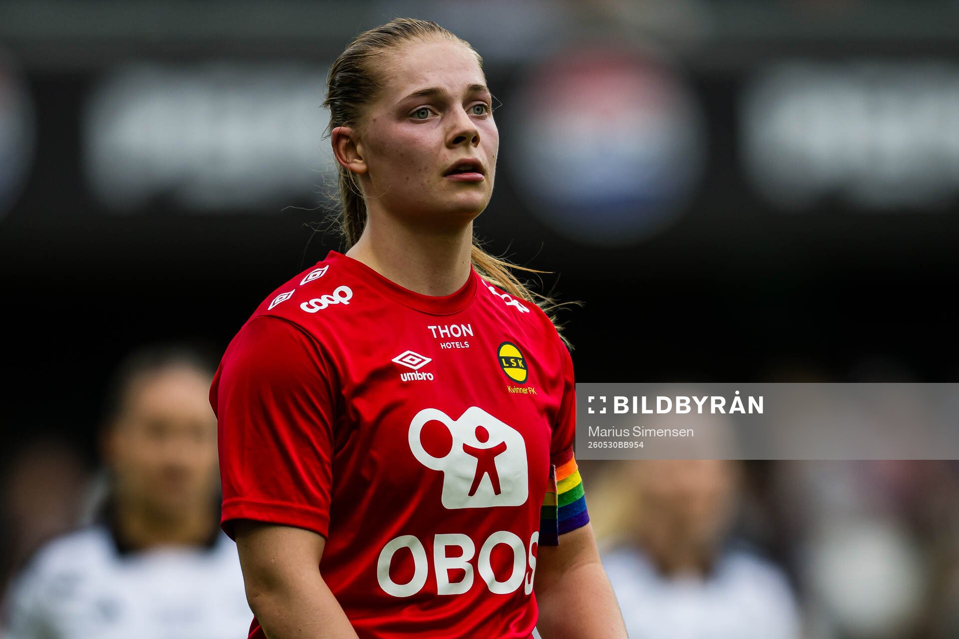 Mille Ivi Christensen of LSK Kvinner