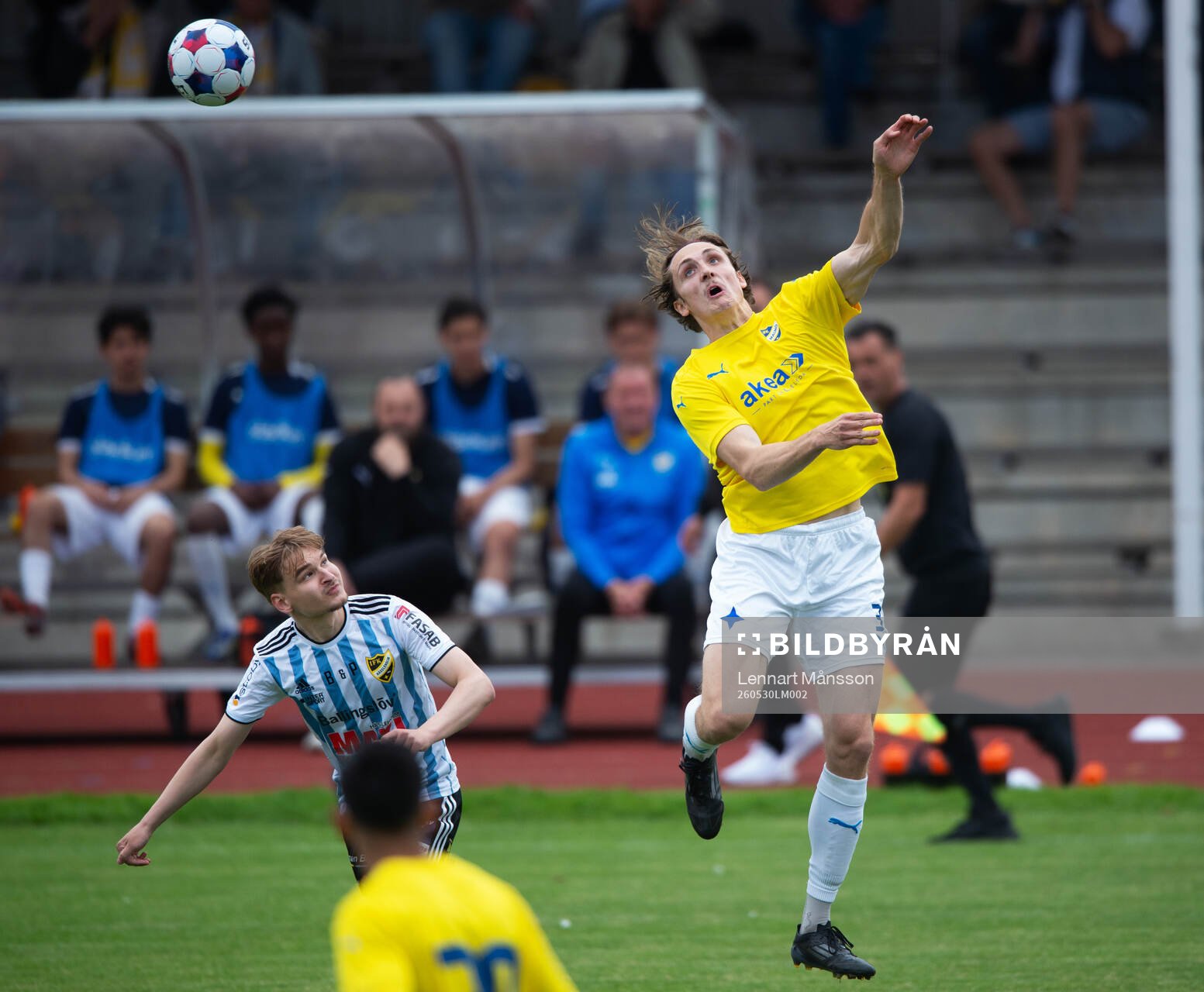 IFK Malmös Petrus Siljedahl och IFK Hässleholms Amir