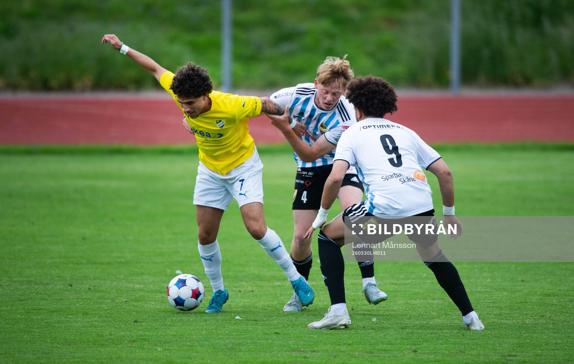 IFK Malmös Robin Ottosson och IFK Hässleholms Fabian