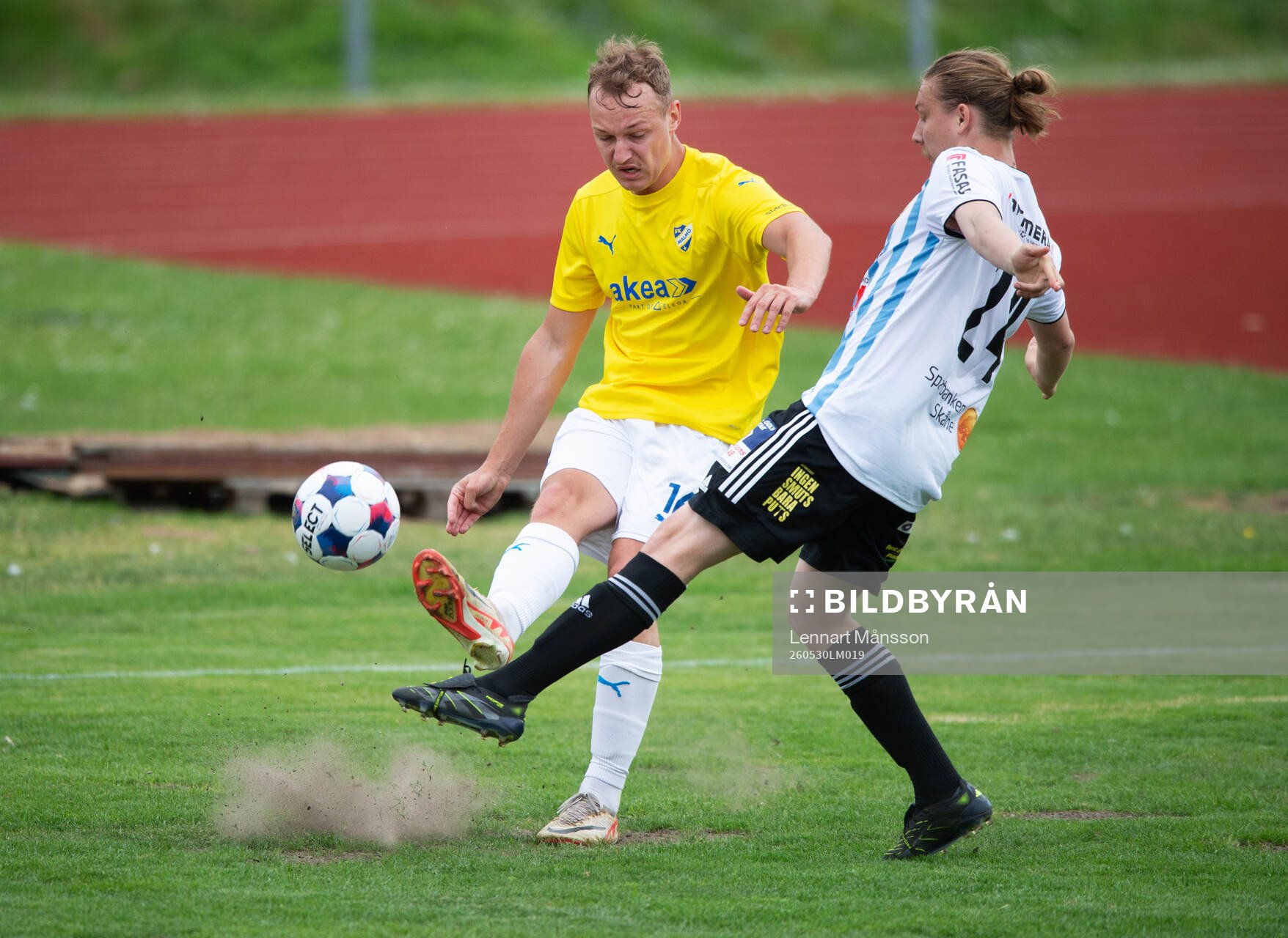 IFK Malmös Isak Sjögren och IFK Hässleholms Lucas