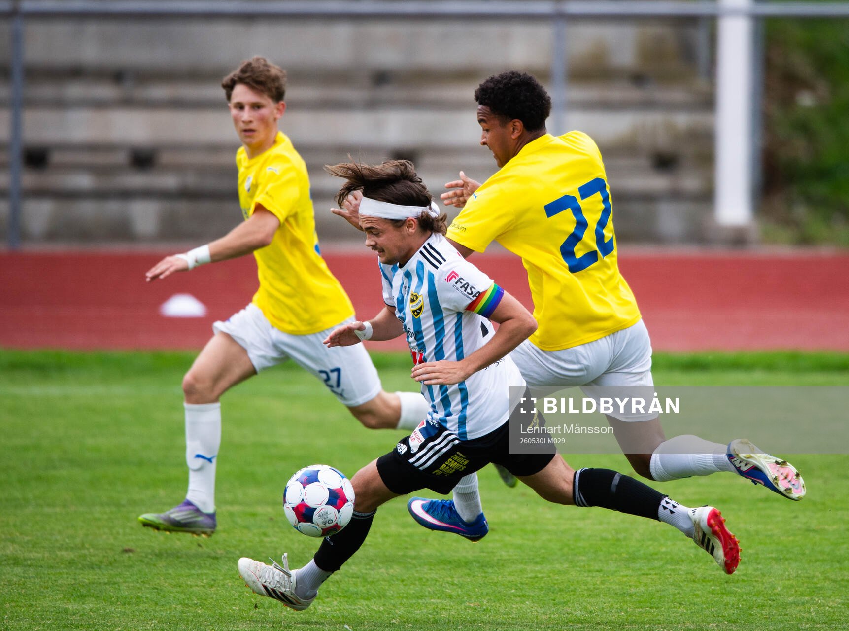 IFK Malmös Marcus Grant jagar IFK Hässleholms Gustaf