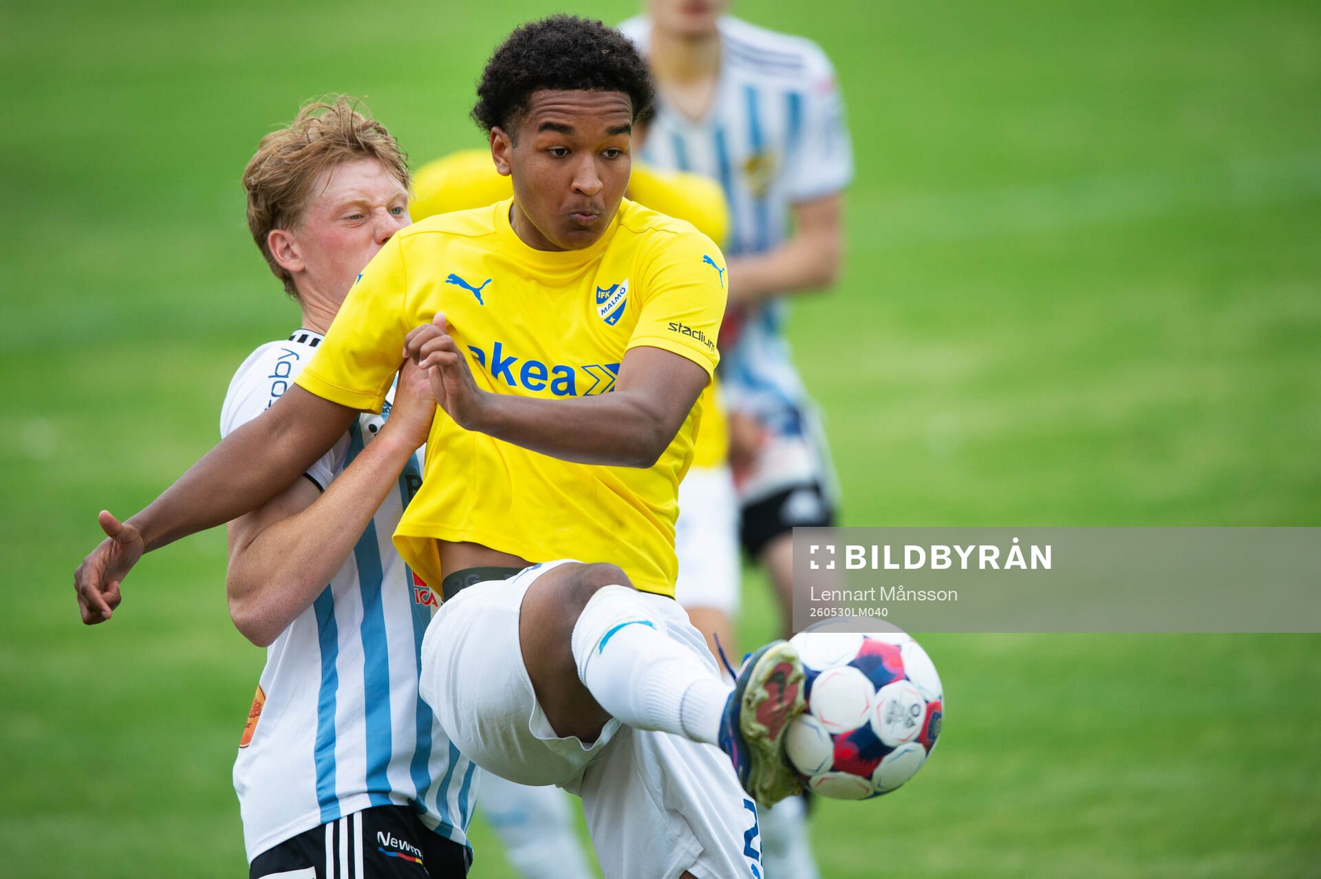 IFK Malmös Marcus Grant och IFK Hässleholms Fabian