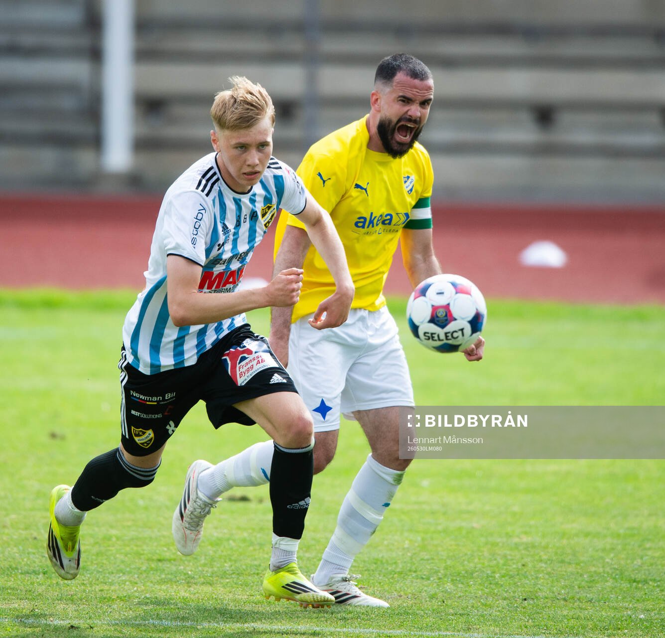 IFK Hässleholms Axel Nilsson och IFK Malmös Granit