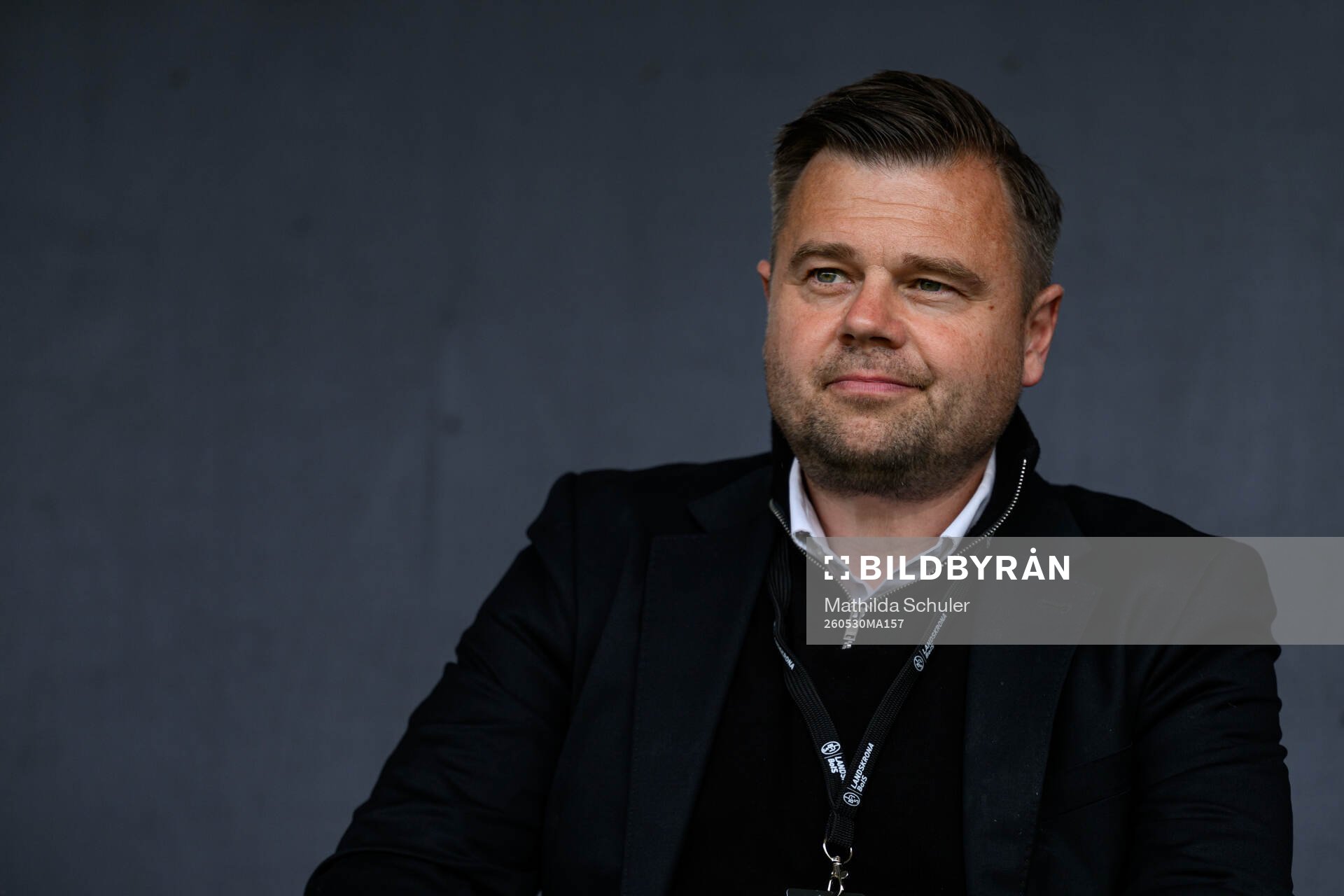 Landskronas sportchef Robert Grandén