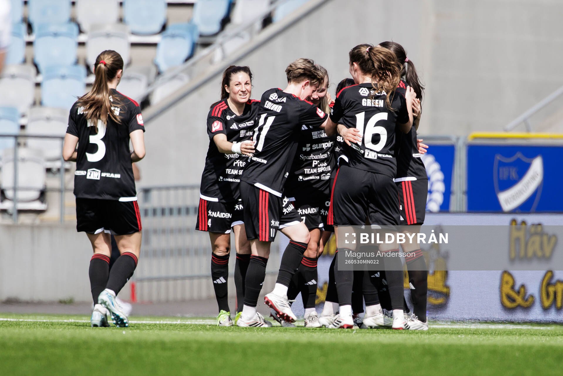 Piteås Selina Henriksson jublar
