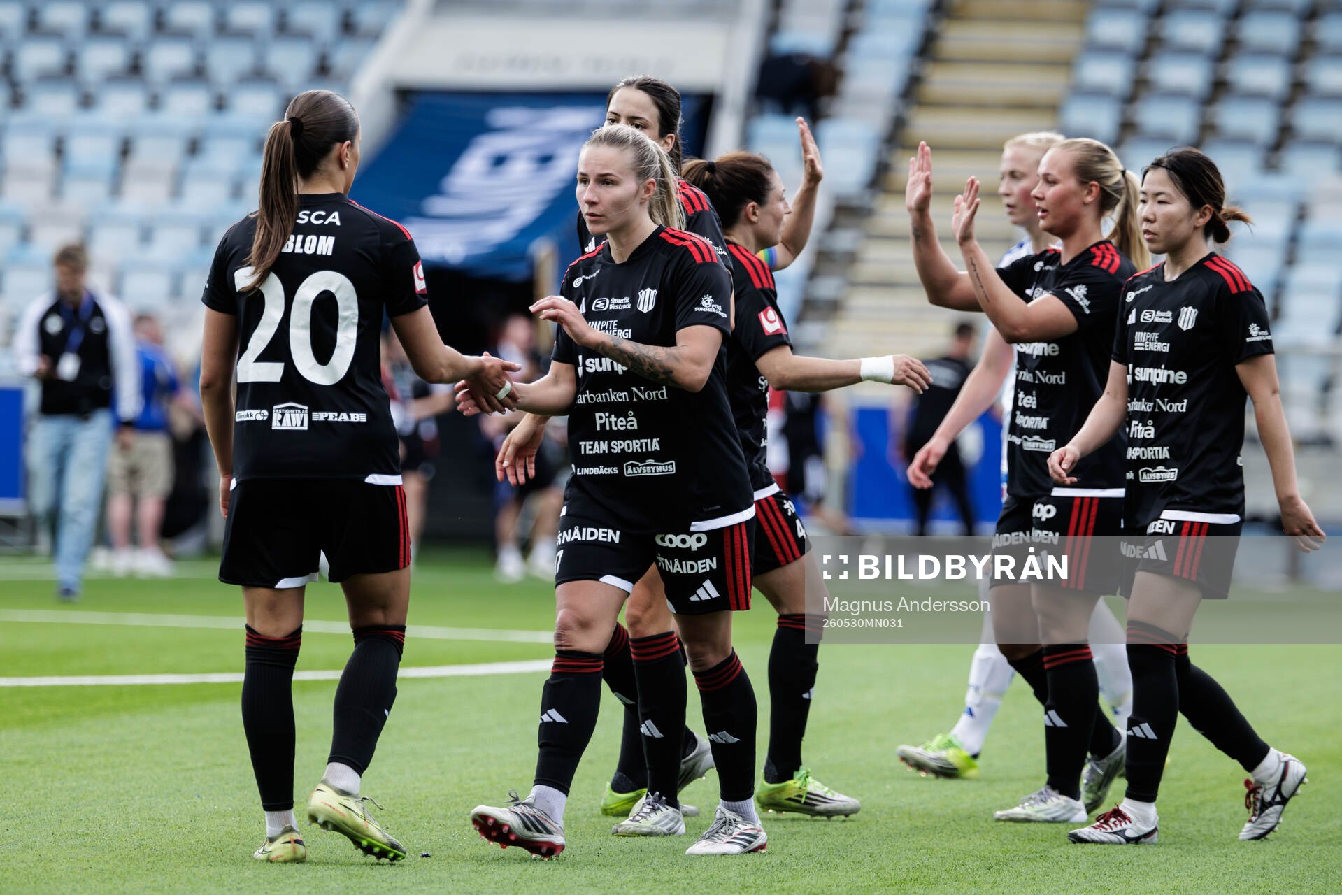 Piteås Selina Henriksson jublar