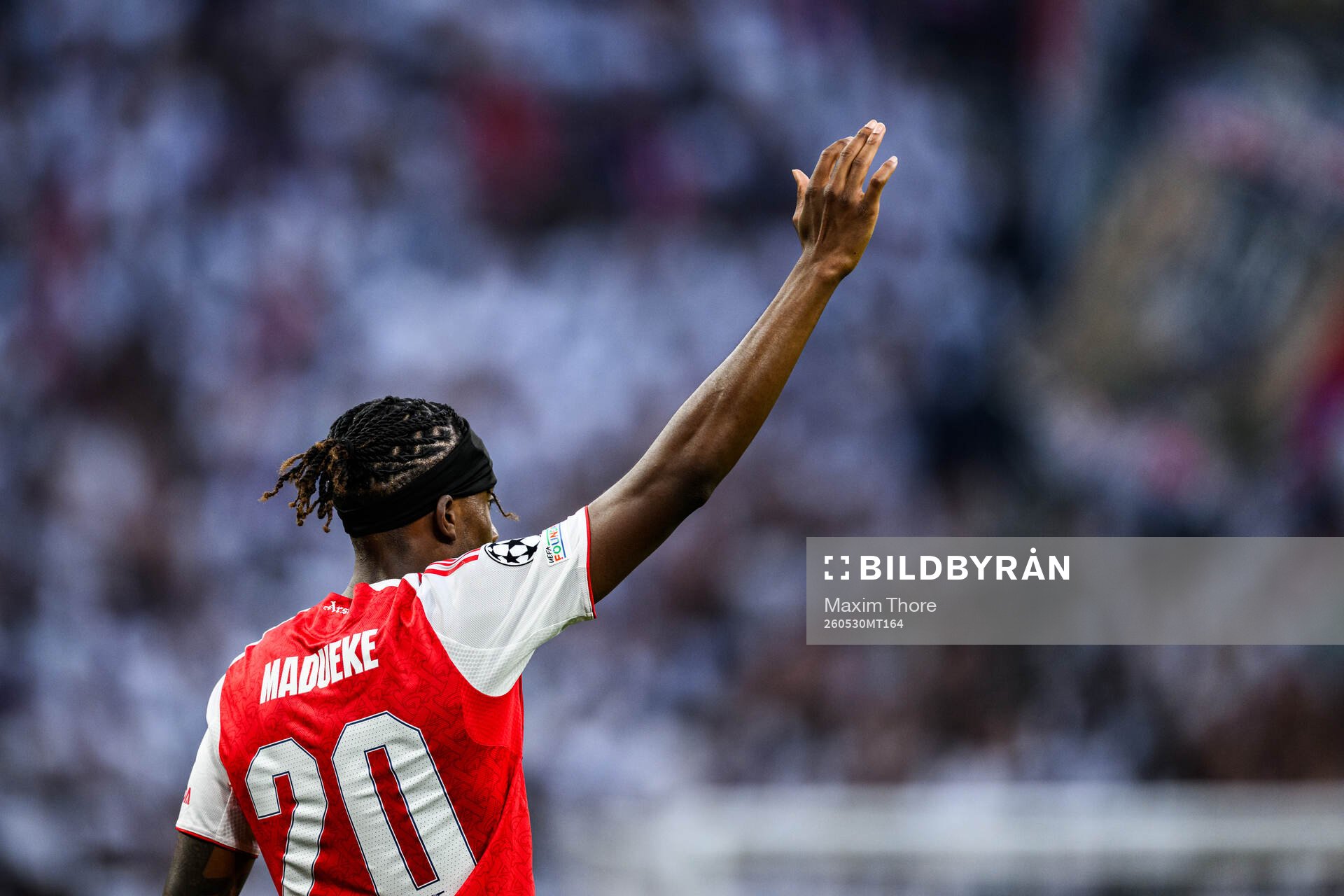 Noni Madueke of Arsenal