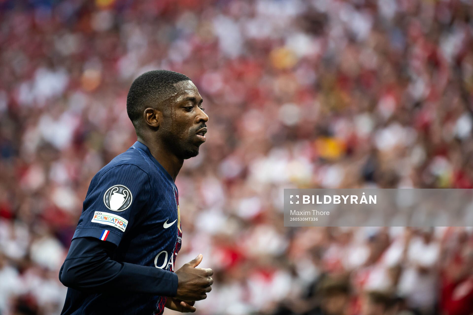 Ousmane Dembele of Paris Saint-Germain