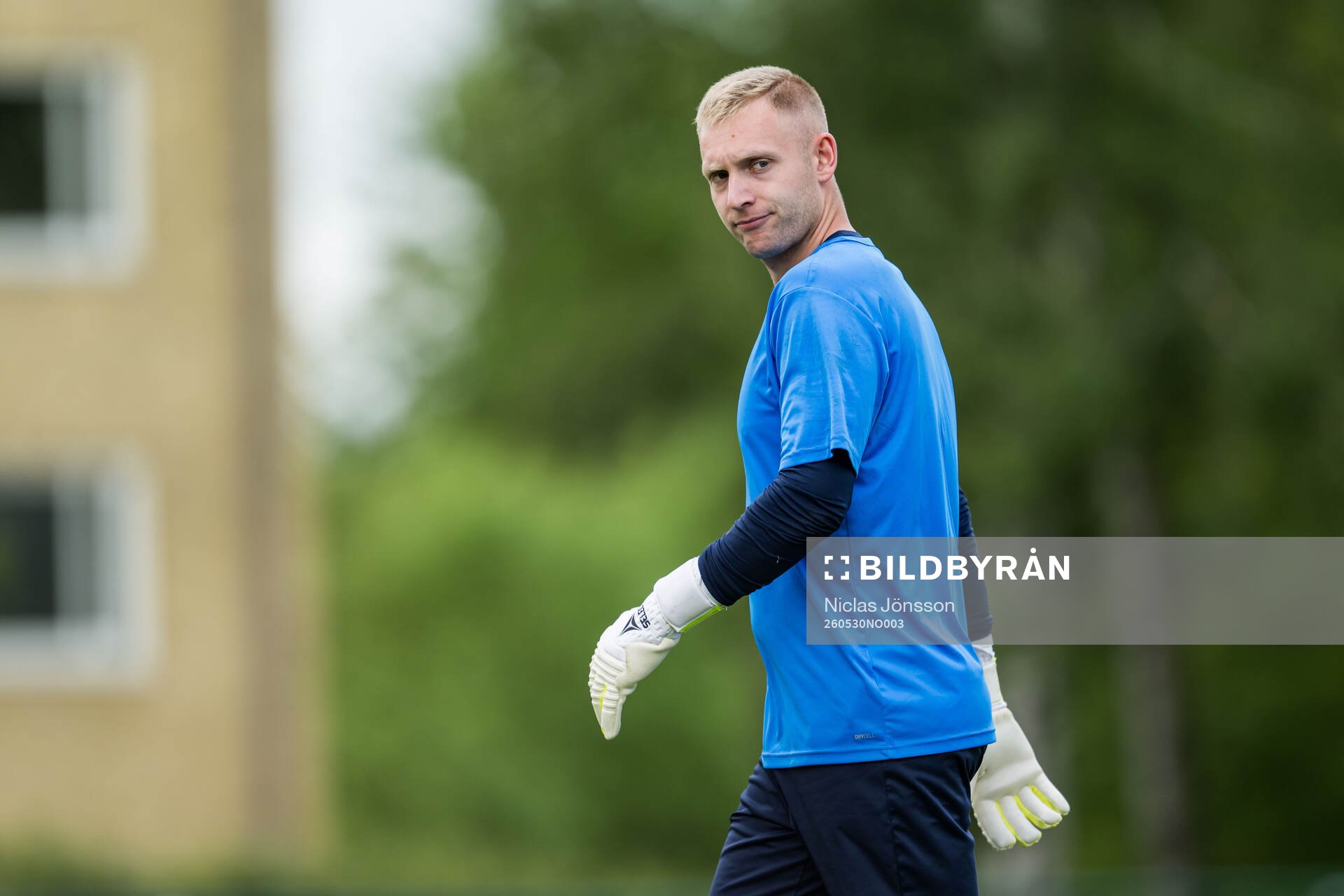 Eskilsminnes målvakt Ian Pettersson