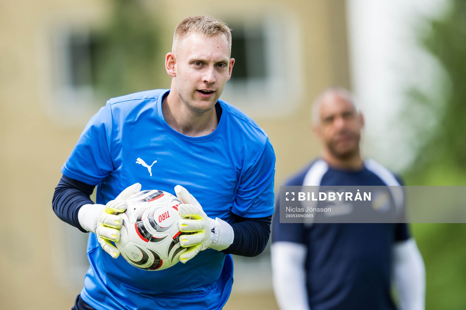 Eskilsminnes målvakt Ian Pettersson