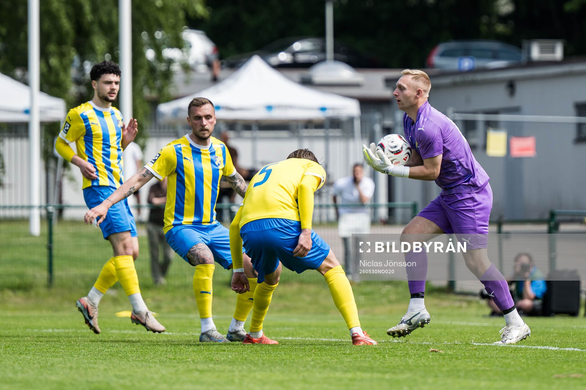 Eskilsminnes målvakt Ian Pettersson