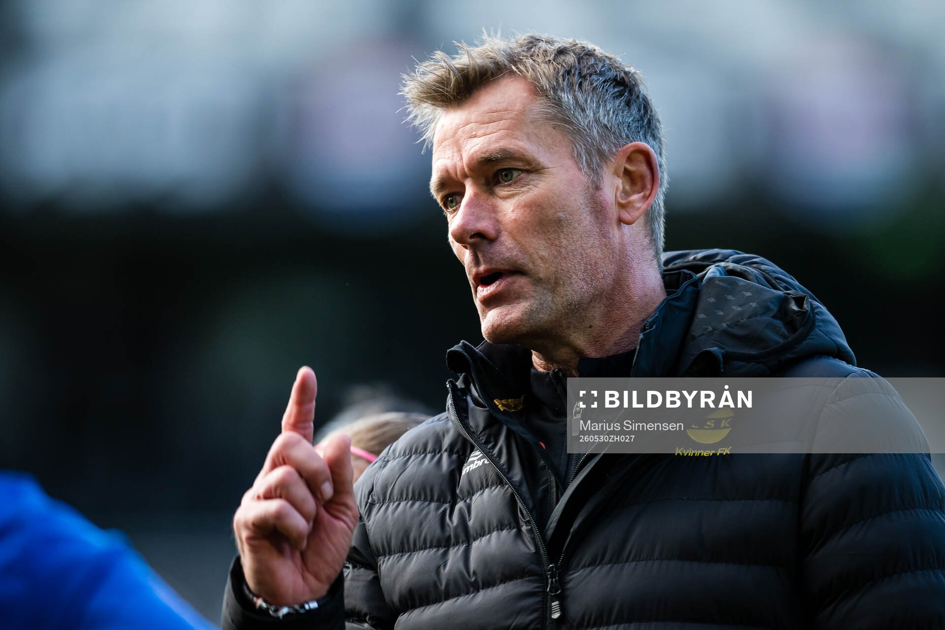 Head coach Andre Bergdølmo of LSK Kvinner