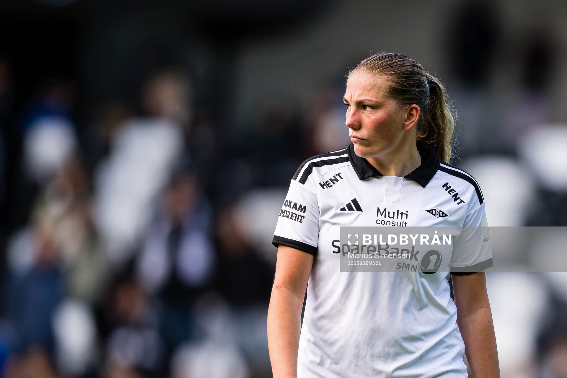 Andrea Buberg of Rosenborg looks dejected