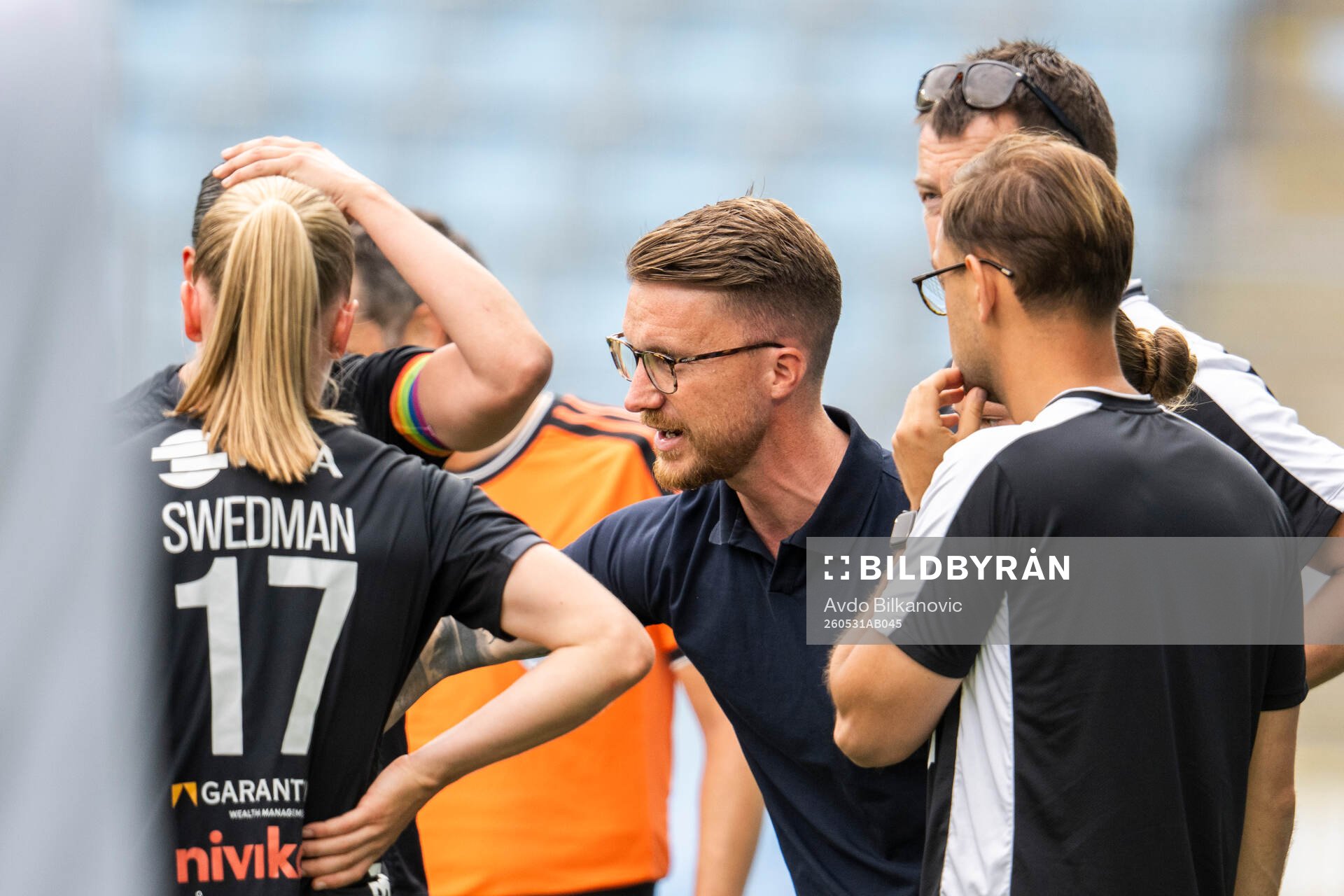 Växjö DFFs tränare Olof Unogård