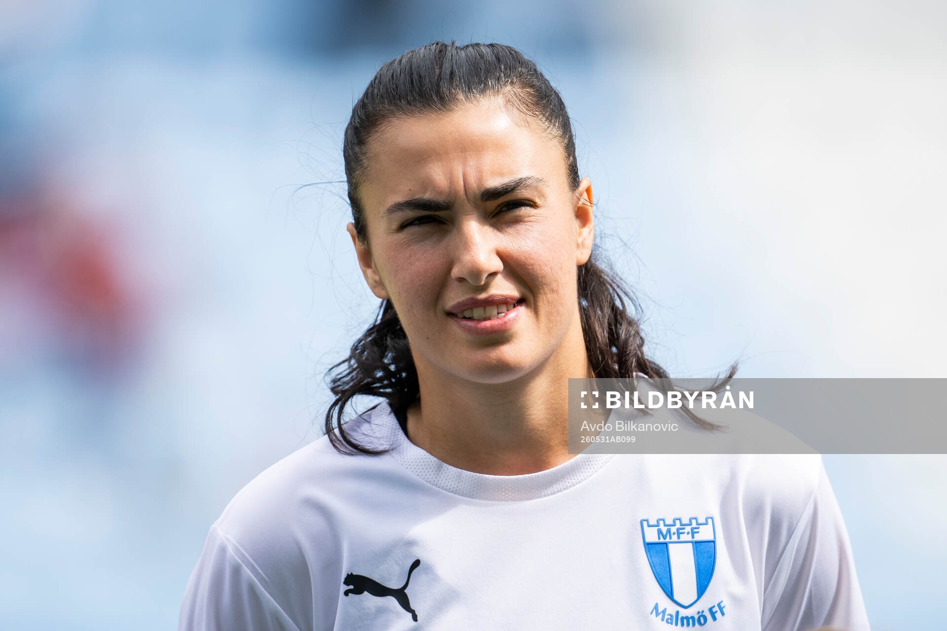 Malmö FFs målvakt Zecira Musovic