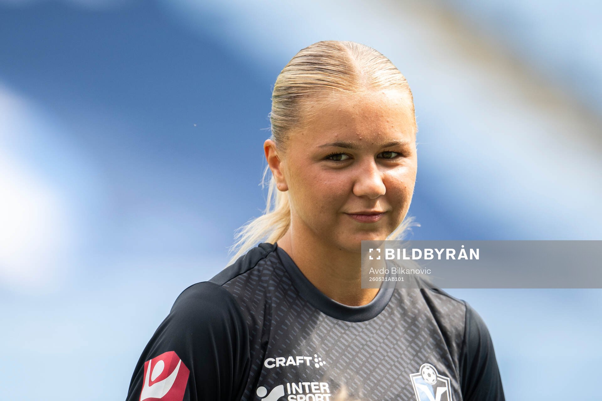 Växjö DFFs målvakt Maja Bay Østergaard