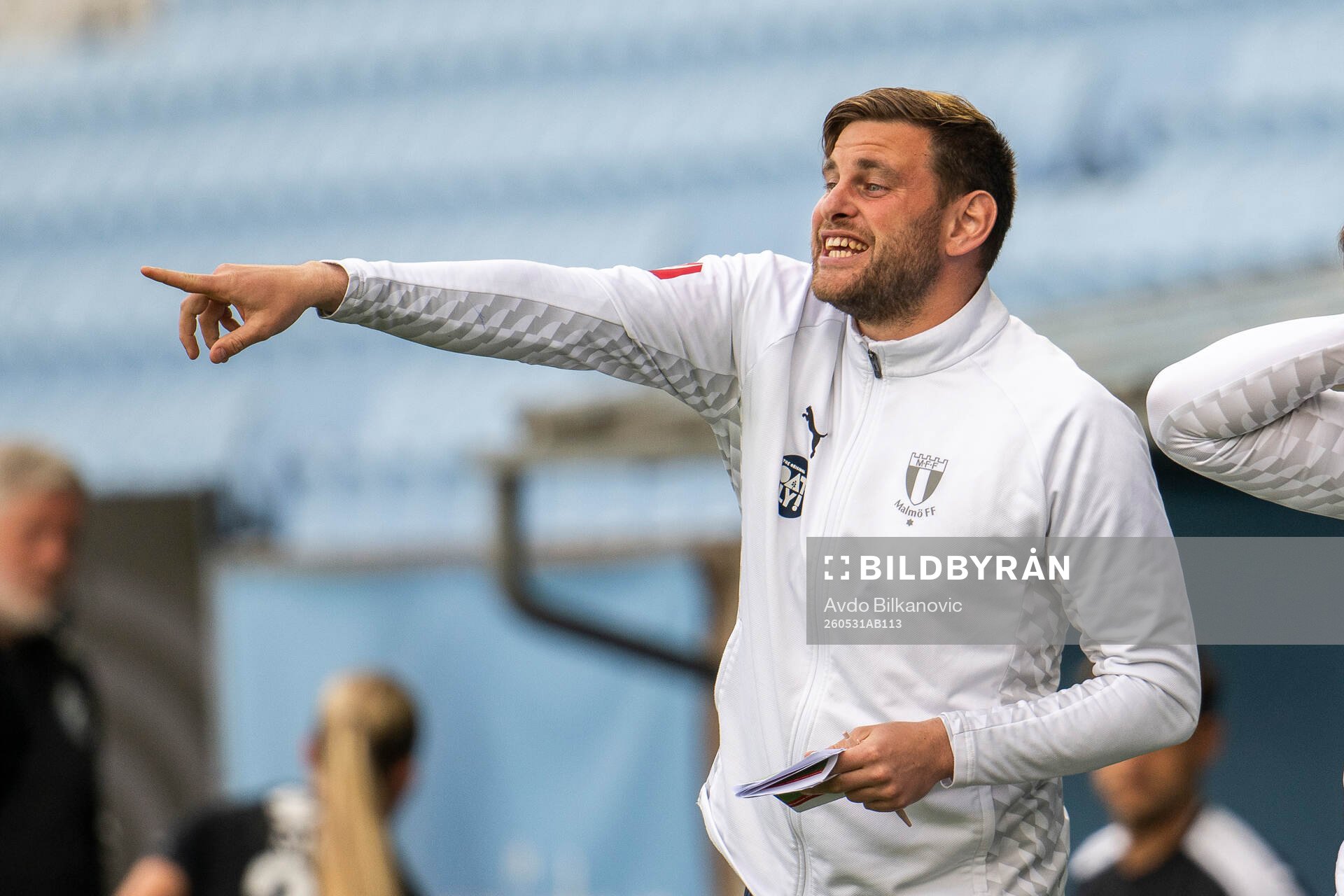 Malmö FFs målvaktstränare Marcus Normanunder