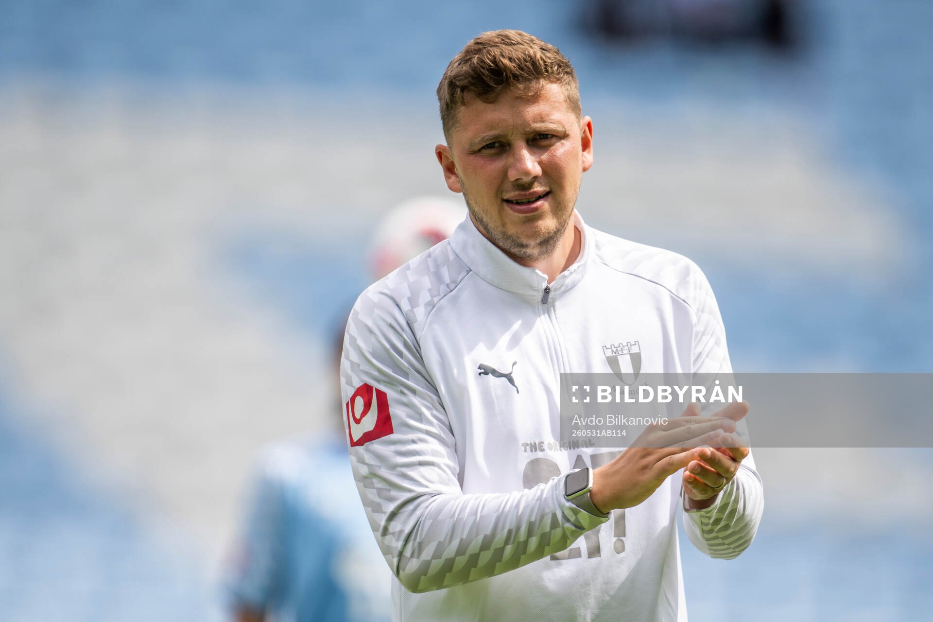 Malmö FFs fystränare Jared Malmborg Wallace