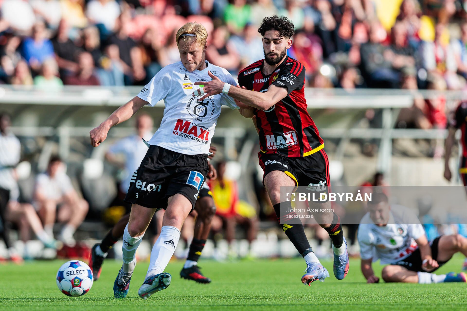 Örebros Victor Sandberg och Östersunds Edgar Sarkis