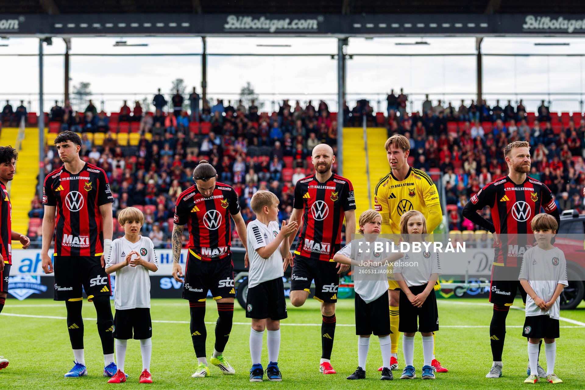 Östersunds Mario Palomino Delgado, Hugo Azzi, Curtis