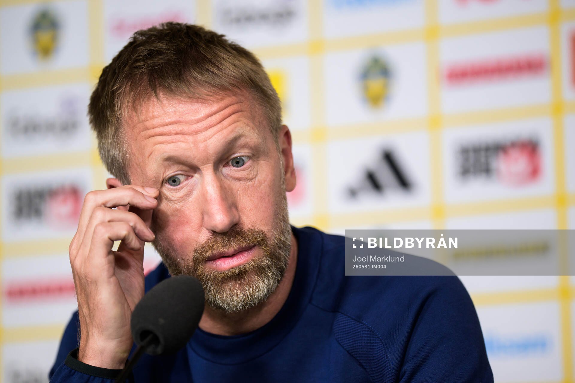 Head coach Graham Potter of the Swedish national football
