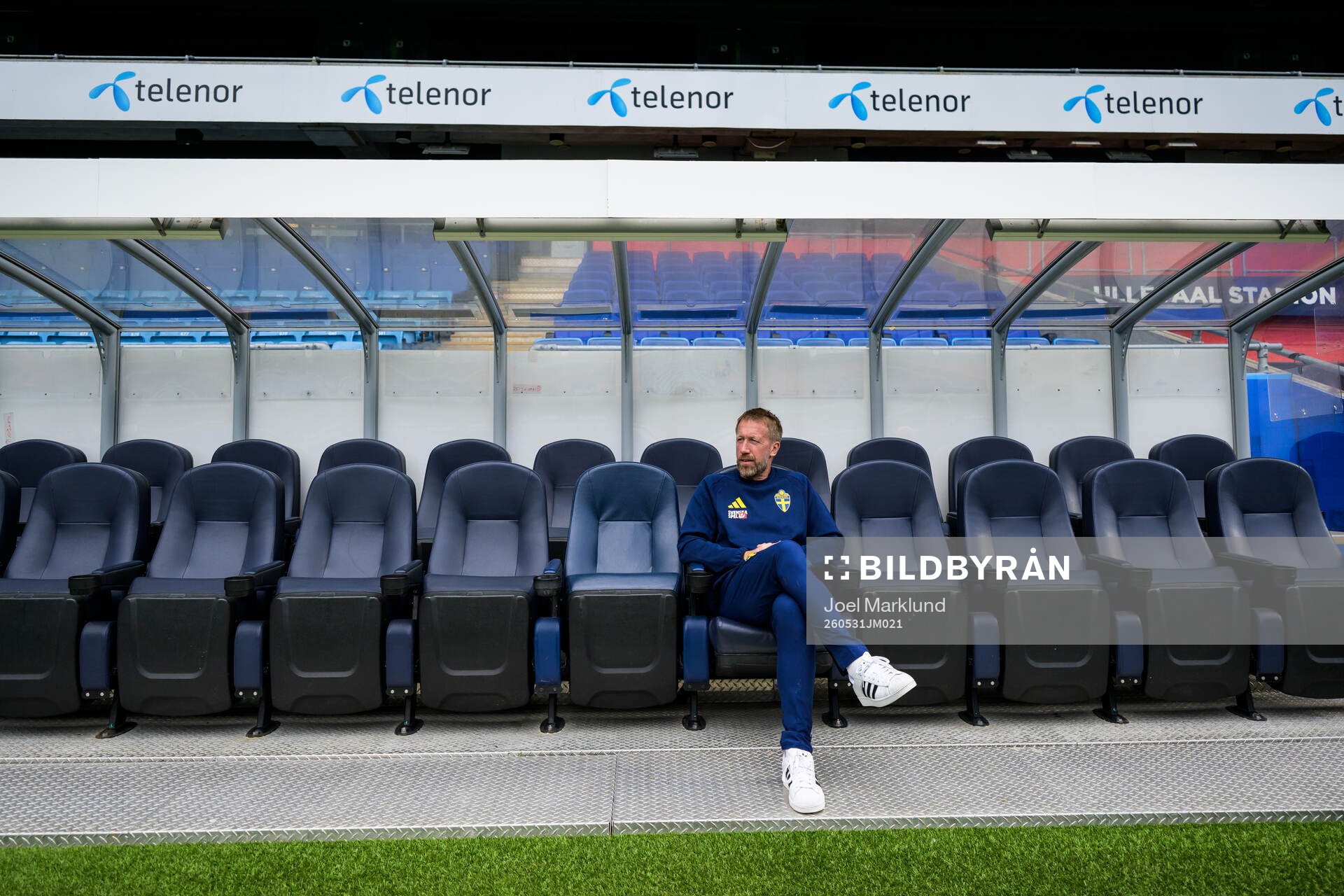Head coach Graham Potter of the Swedish national football