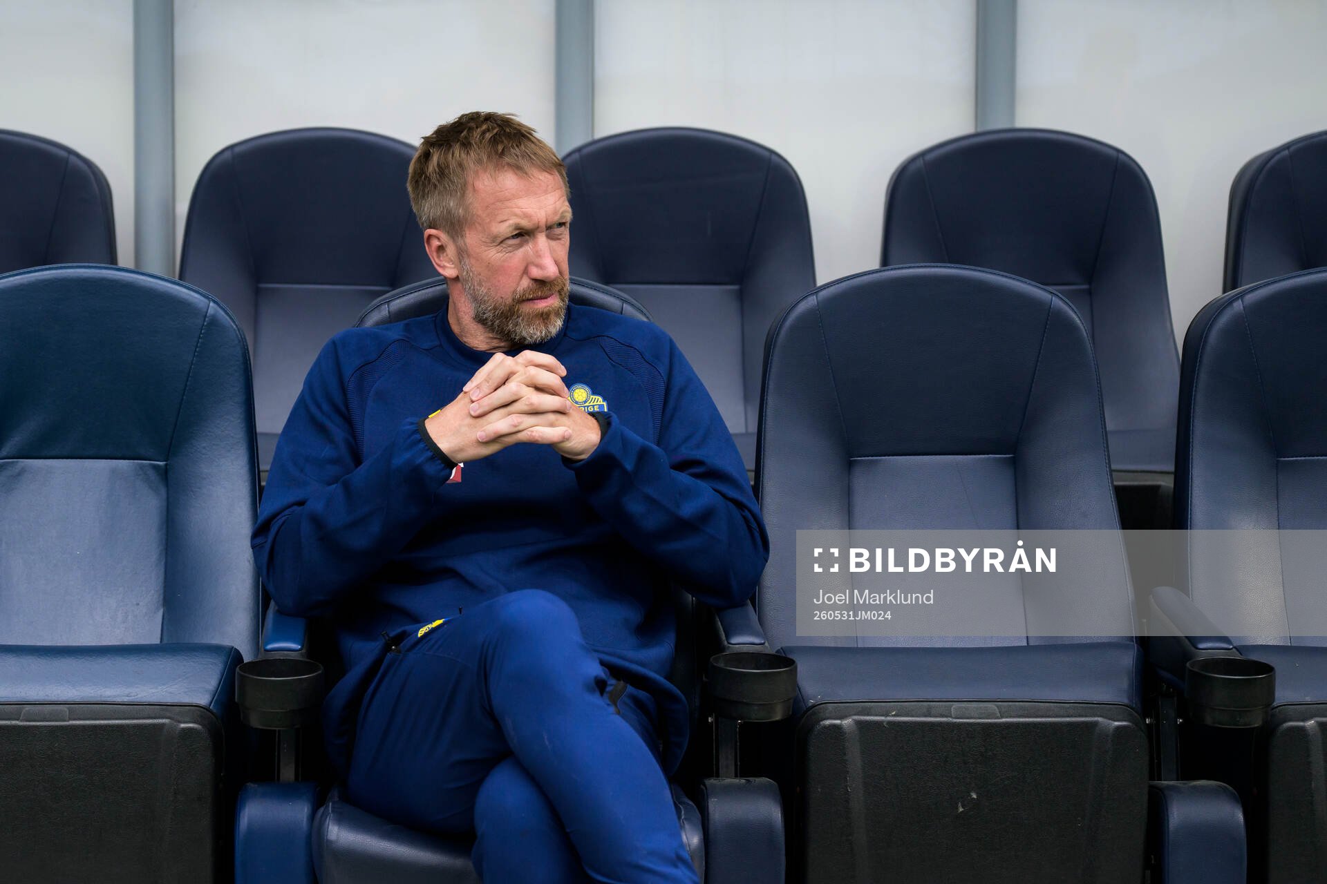 Head coach Graham Potter of the Swedish national football
