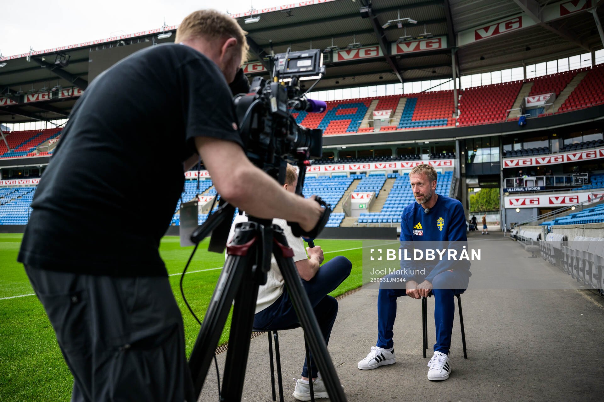 Head coach Graham Potter of the Swedish national football