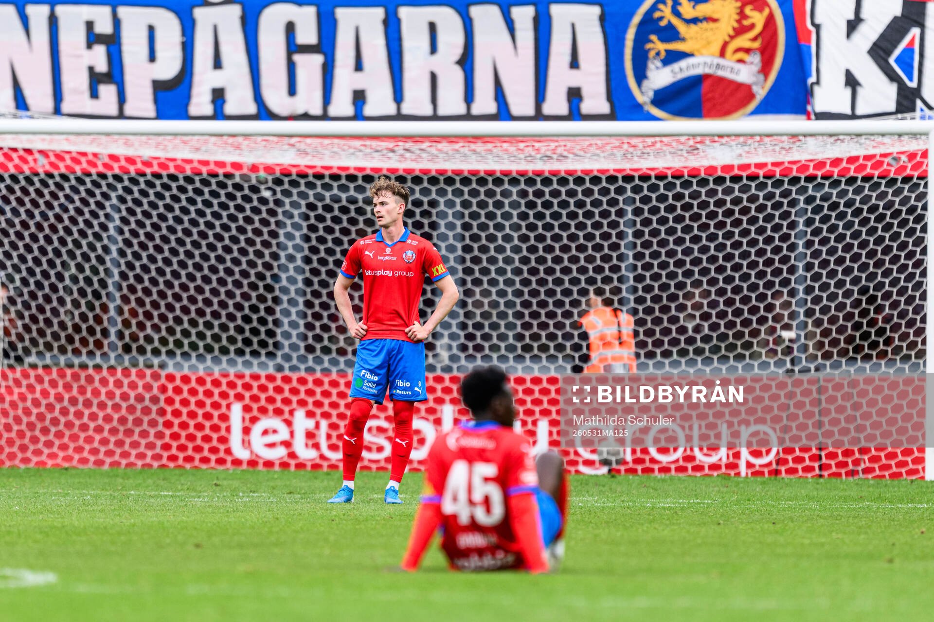 Helsingborgs Alexander Johansson deppar