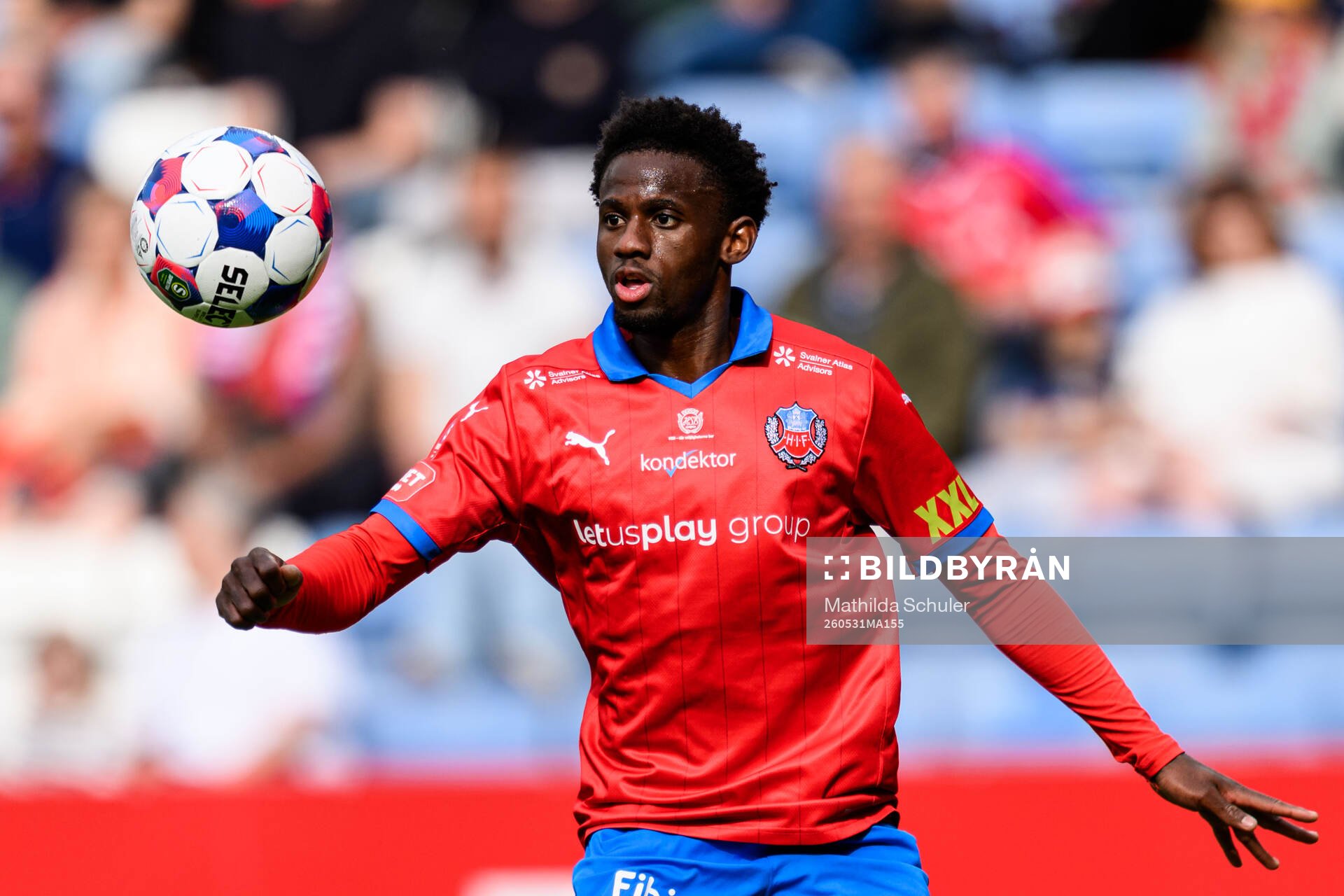 Helsingborgs Clancy Valere Biten