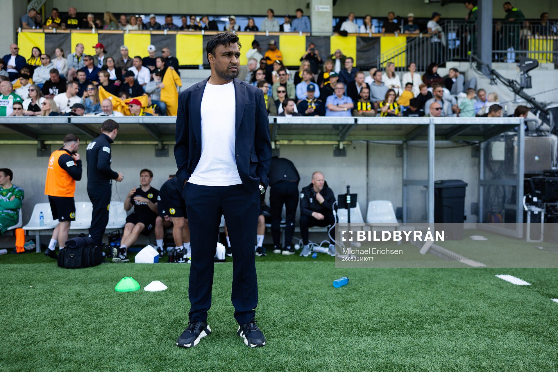 Hammarbys tränare Kalle Karlsson