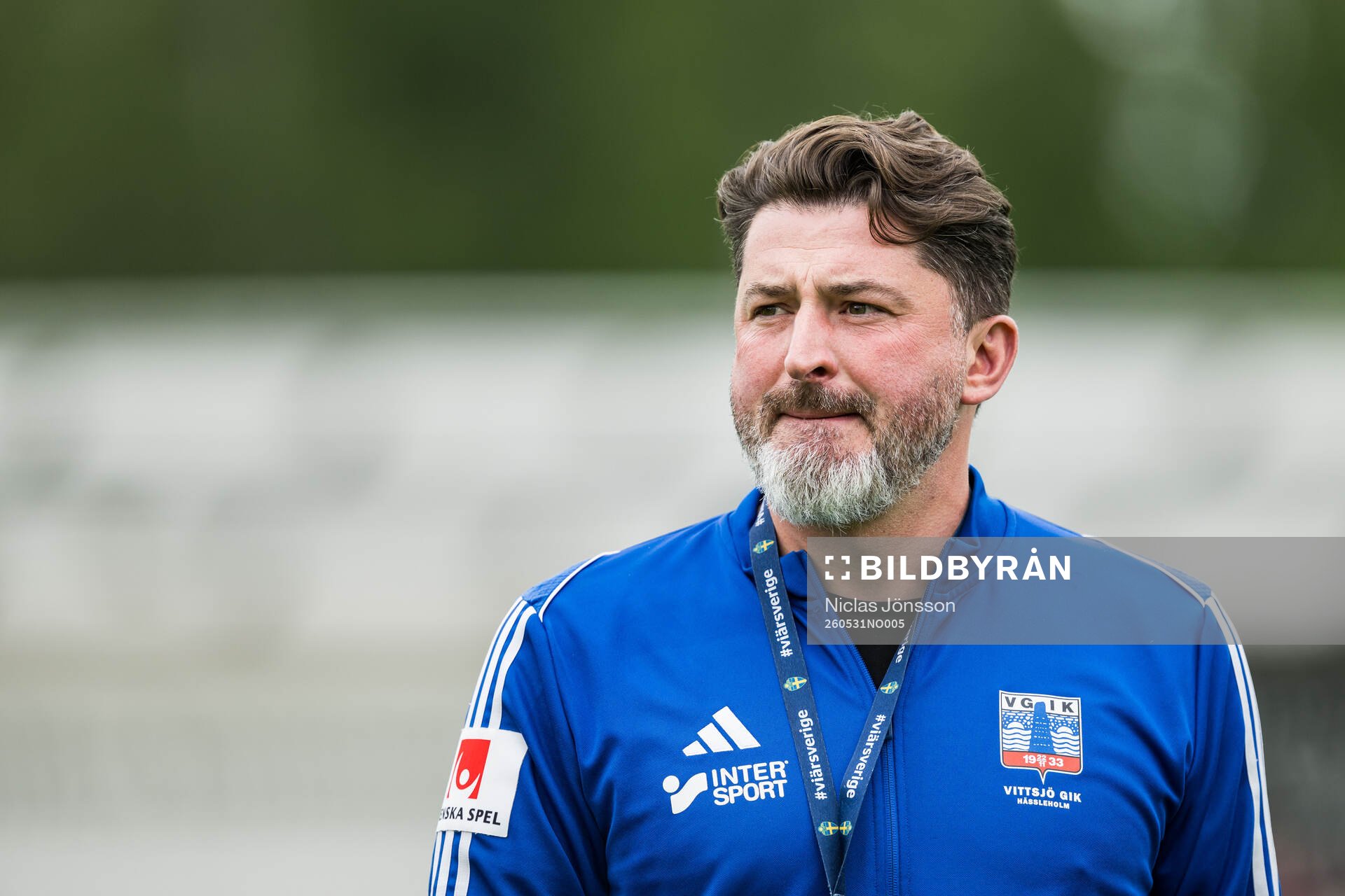 Vittsjös tränare Mladen Blagojevic