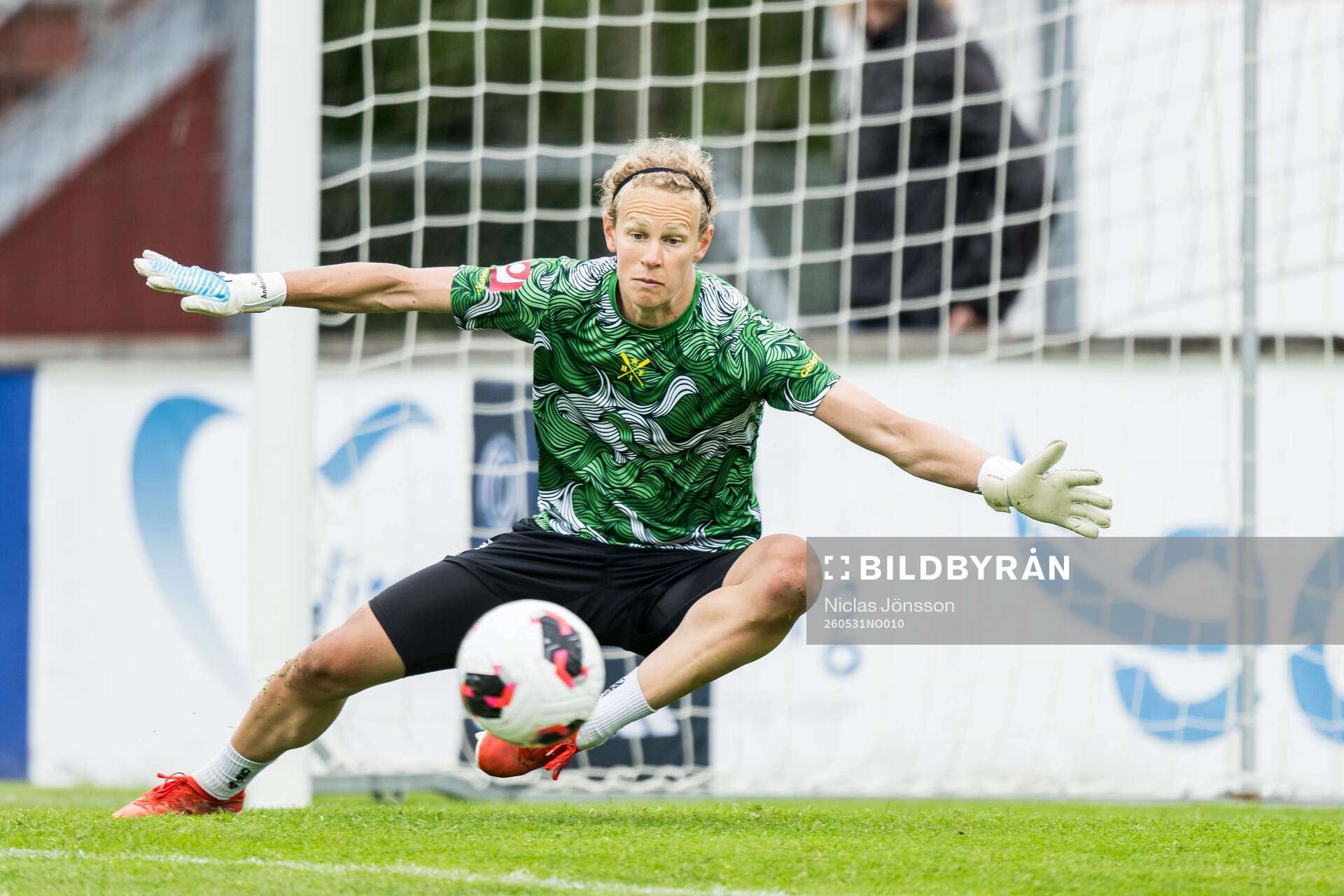 Hammarbys målvakt Cajsa Andersson
